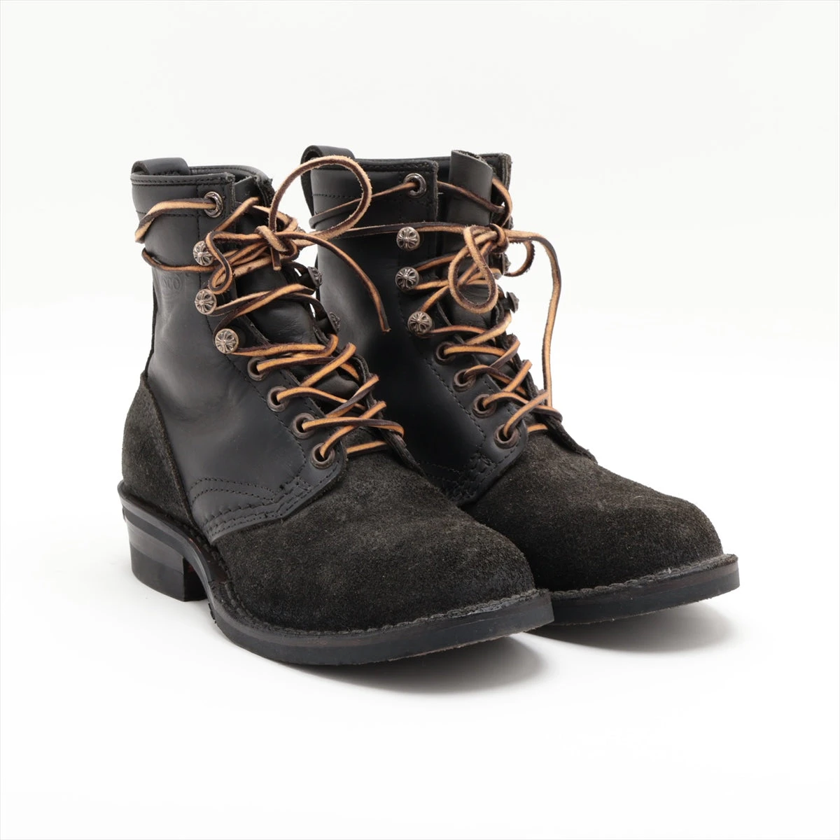 クロムハーツ×ウエスコ ジョブマスター ブーツ 素材不明 サイズ8 1/2D