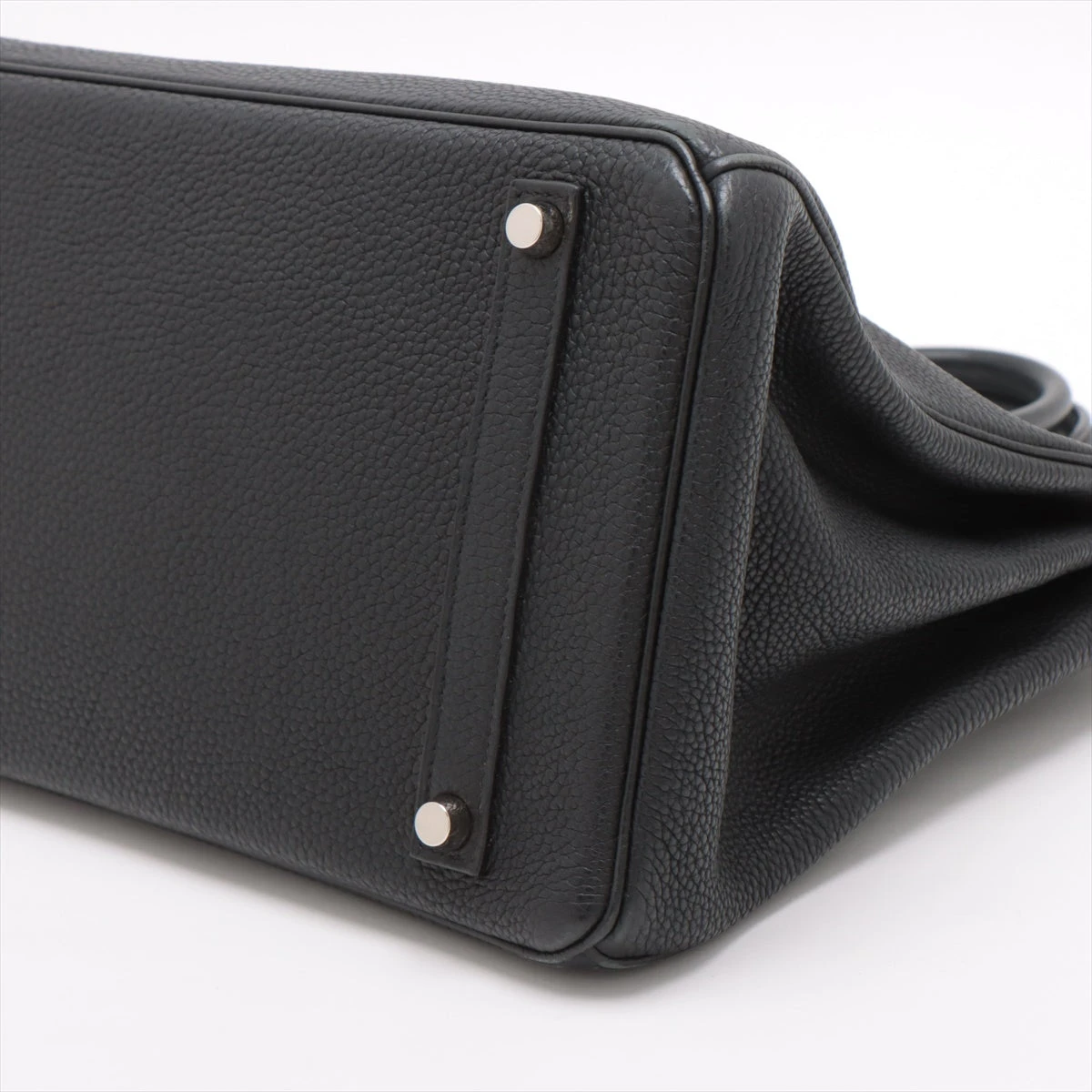 エルメス クロッパー エルメス バーキン35 トゴ ブラック シルバー金具 □I:2005年