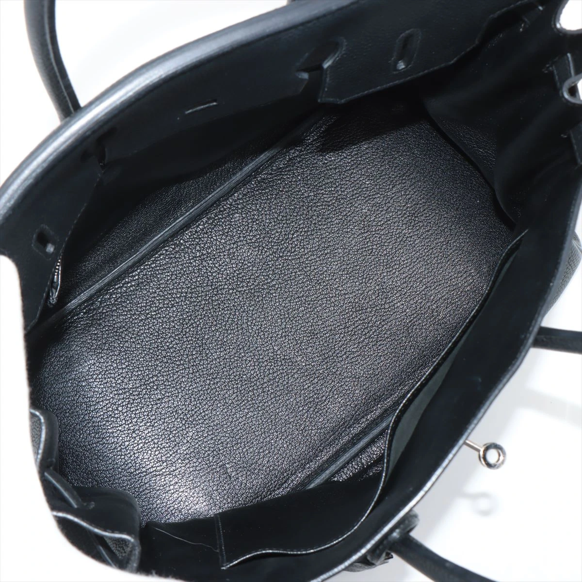 エルメス クロッパー エルメス バーキン35 トゴ ブラック シルバー金具 □I:2005年