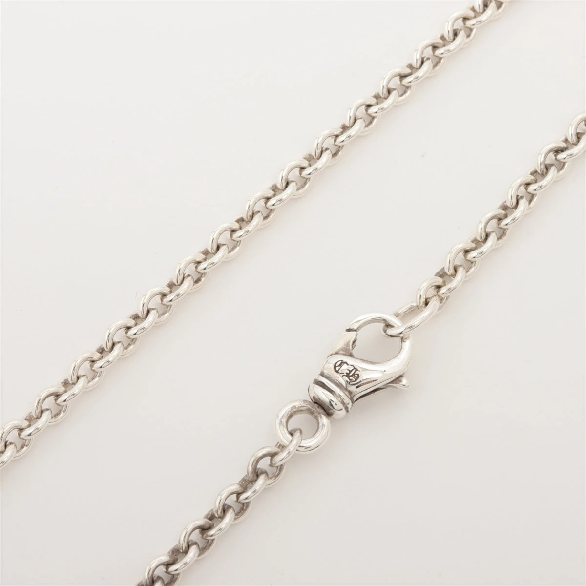 クロムハーツ スモールCHクロス Wベイル ネックレス 925 44.0g