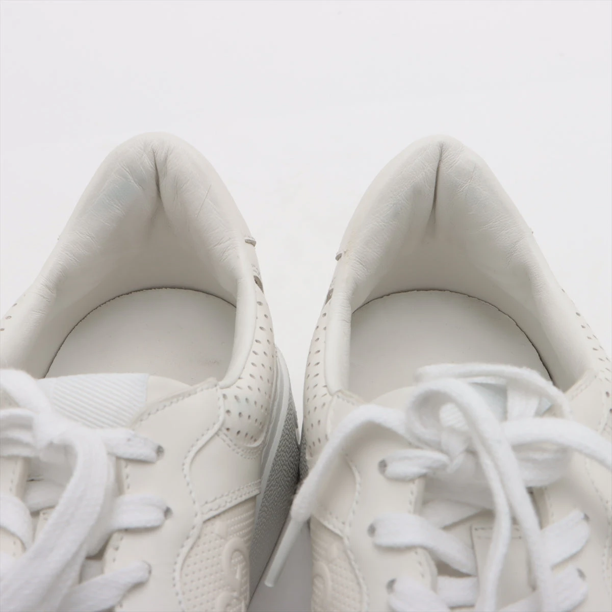 ホワイト GGパターン スニーカー