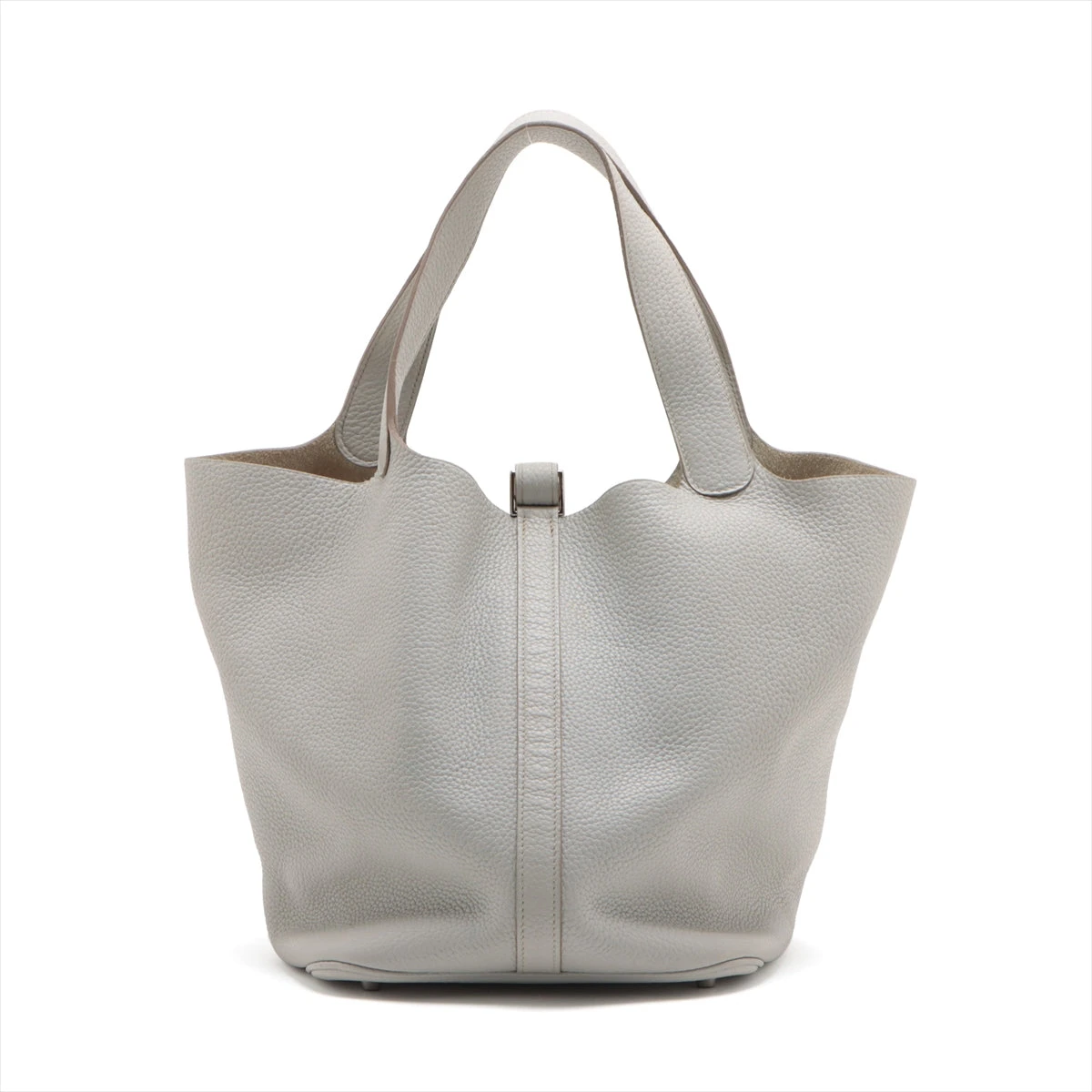 ピコタンロックmm パールグレー エルメス ピコタンロックGM トリヨンクレマンス パールグレー