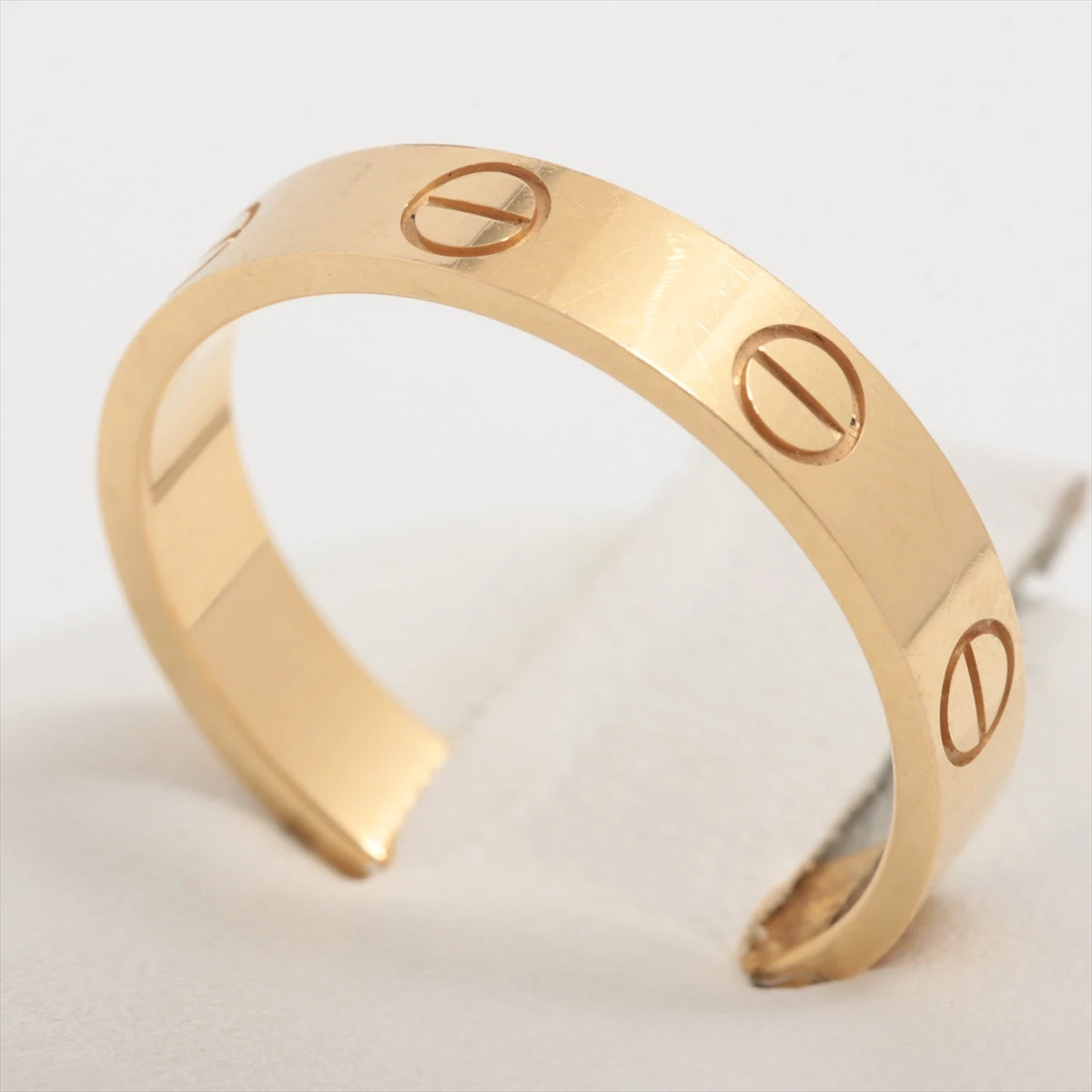 カルティエ ミニラブ リング 750(YG) 3.2g 52 A2801631｜中古