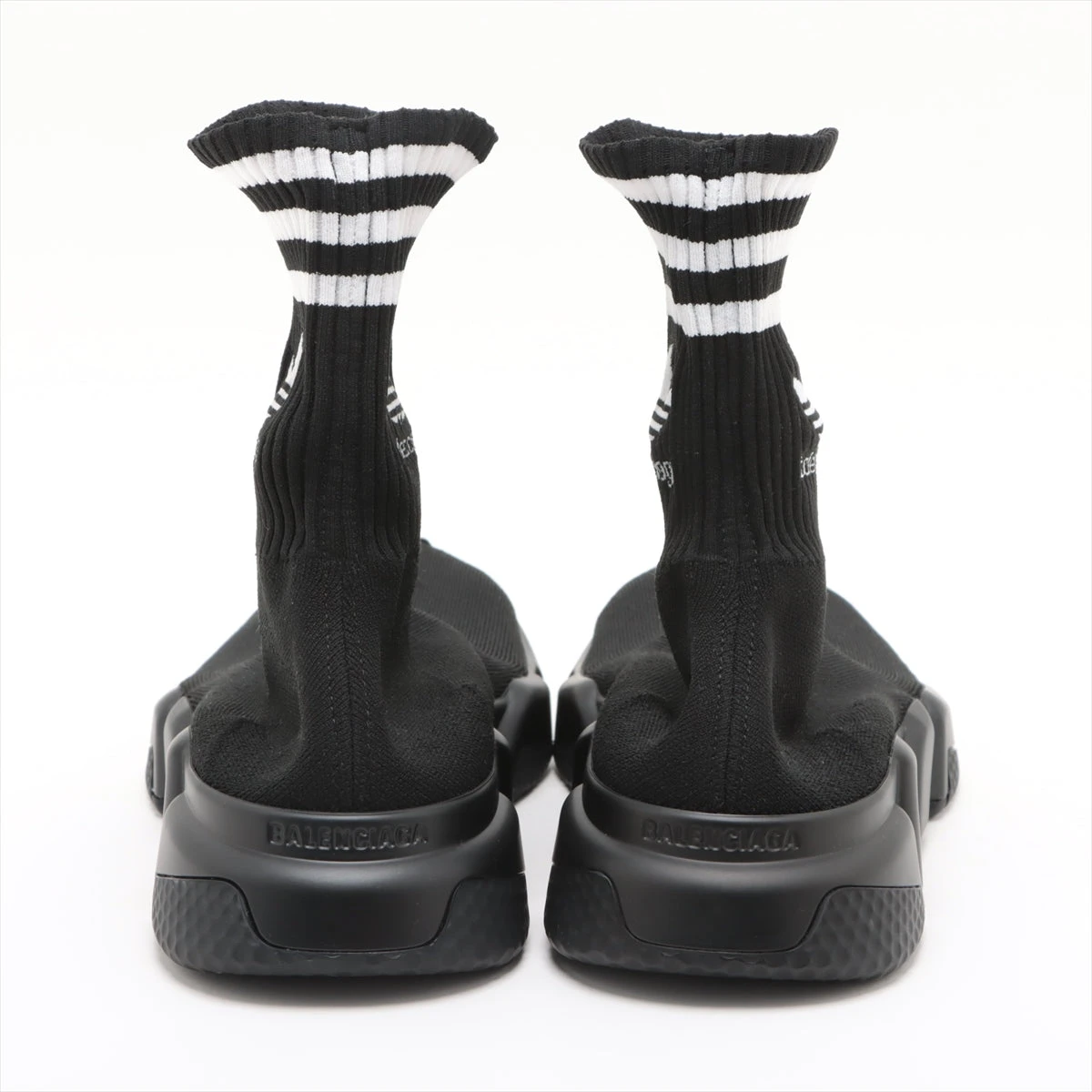 バレンシアガ×アディダス ニット ハイカットスニーカー 27.5cm