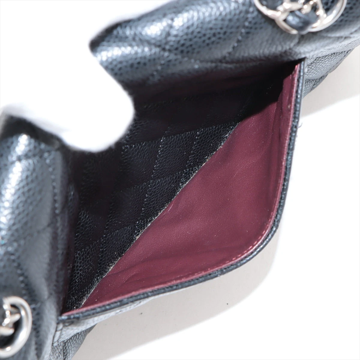 ぽにょん様用 シャネル マトラッセ キャビア ダブルフラップ チェーン