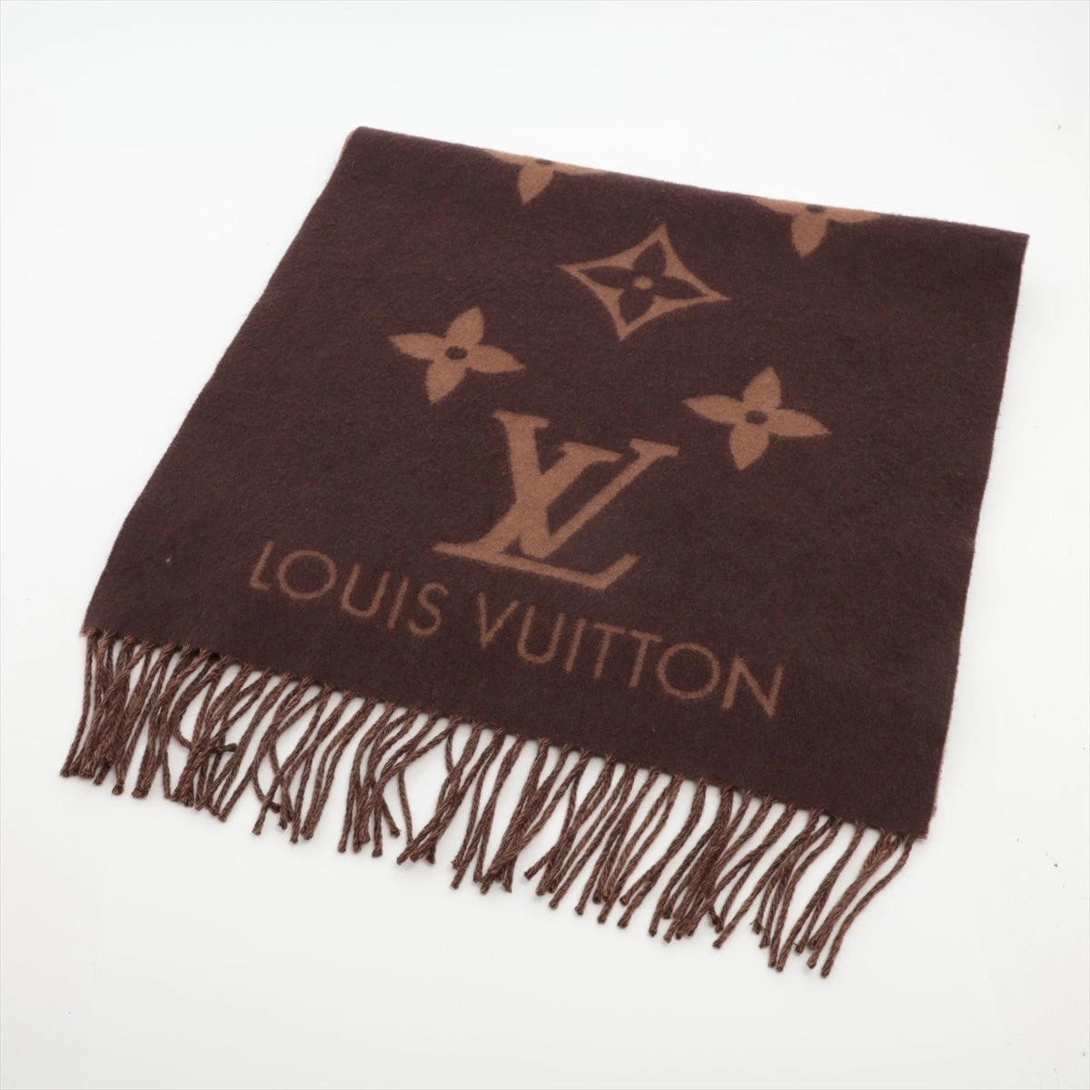 カシミヤで暖かい☆Louis Vuitton☆レイキャビック・マフラー 国内即発】ルイヴィトン カシミア マフラー＊ レイキャビック