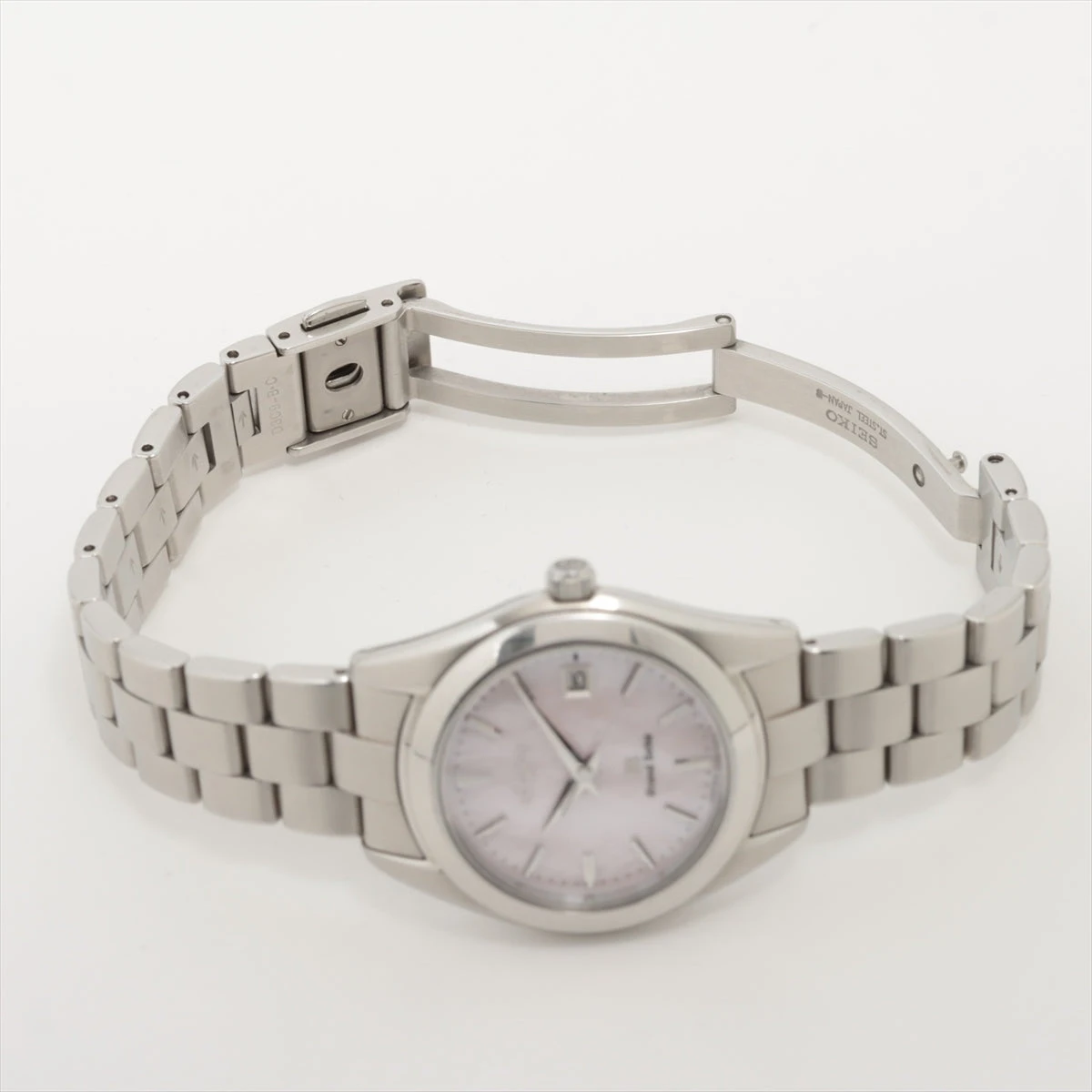 グランドセイコー 4J52-0AB0 SS QZ ピンクシェル文字盤 あまり