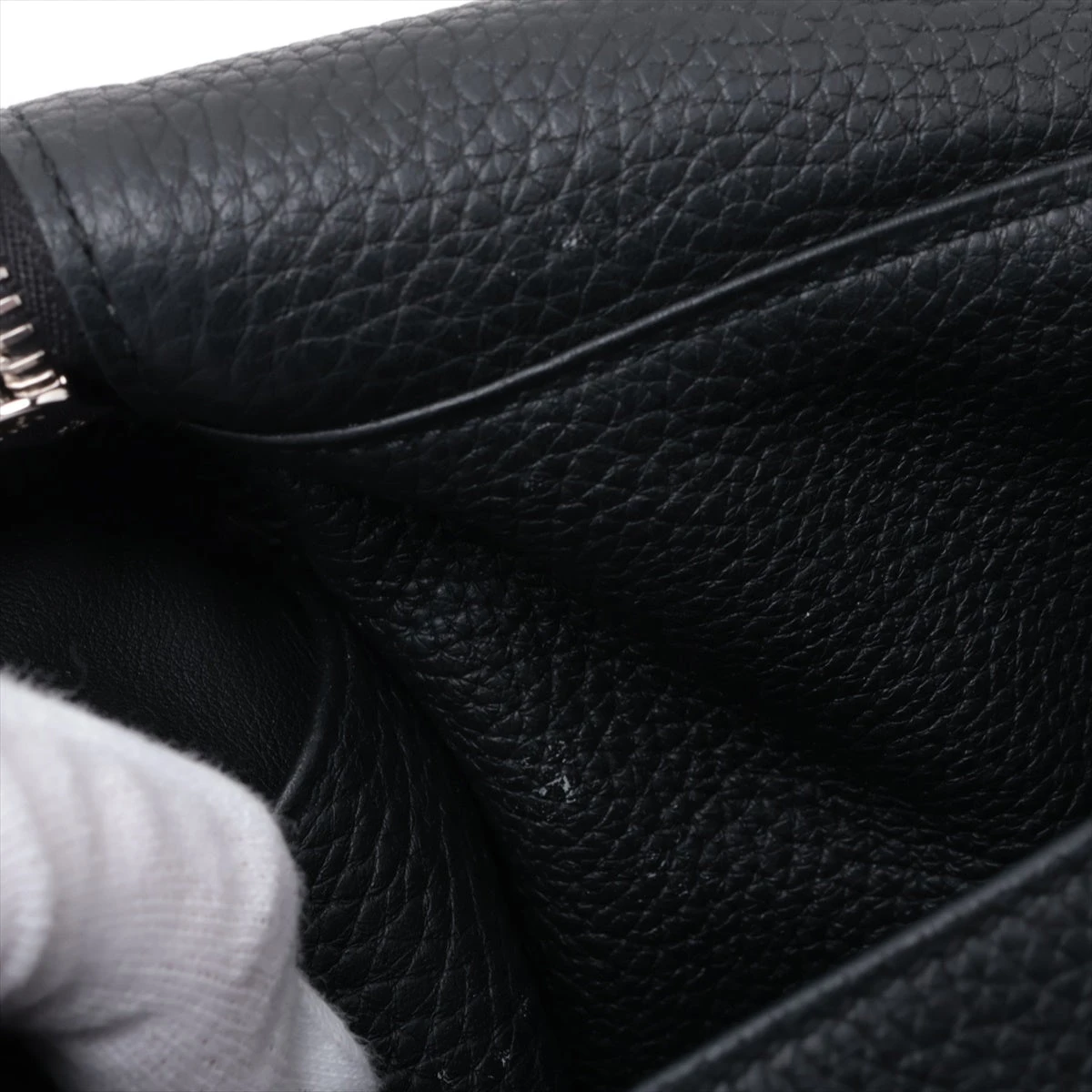 エルメス リンディ30 トリヨンクレマンス ブラック シルバー金具 D