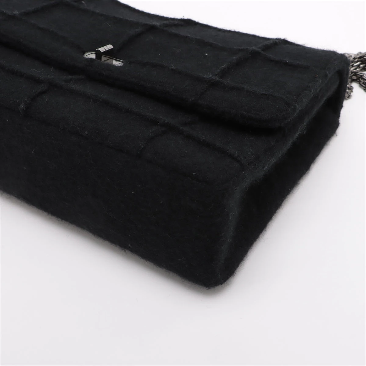 シャネル 2.55 チョコバー フェルト ショルダーバッグ CHANEL シャネル 2.55チェーン チョコバー ショルダーバッグ