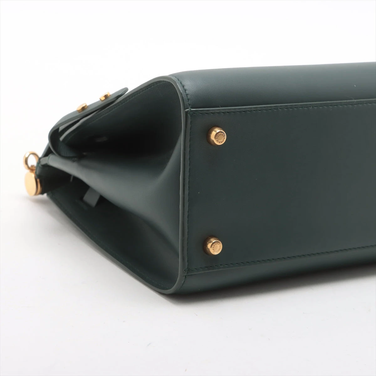 ドルチェアンドガッバーナ ハンドバッグ ミニボストン レザー スタッズ グリーン 71-110150.jpg