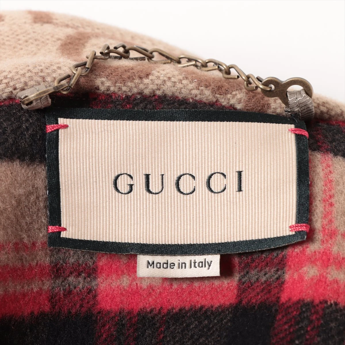 関税負担なし☆GUCCI ウール シルク ギャバジン ジャケット グッチ ジャンボGG ウール×シルク ジャケット 50 メンズ