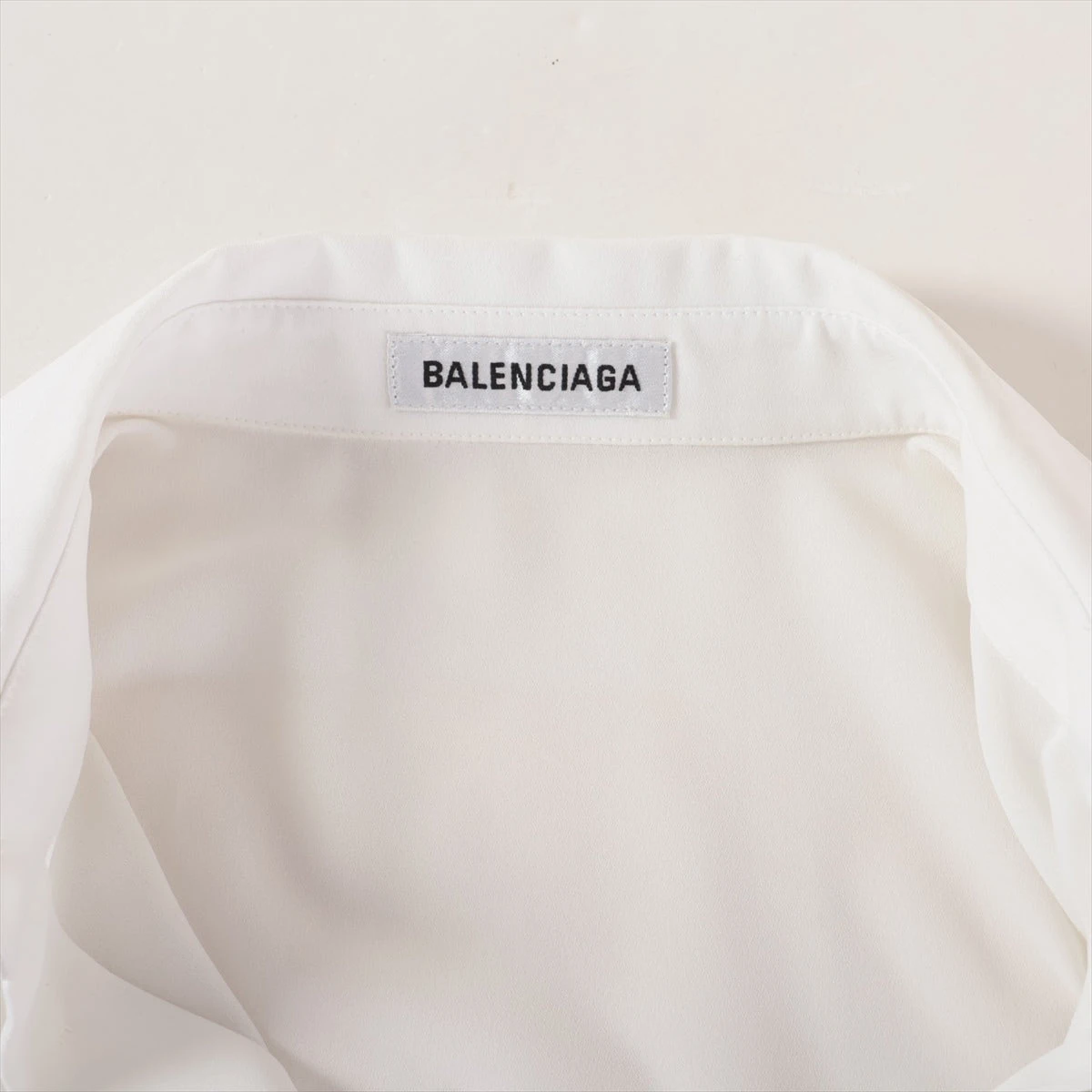 バレンシアガシルクデザインシャツ34