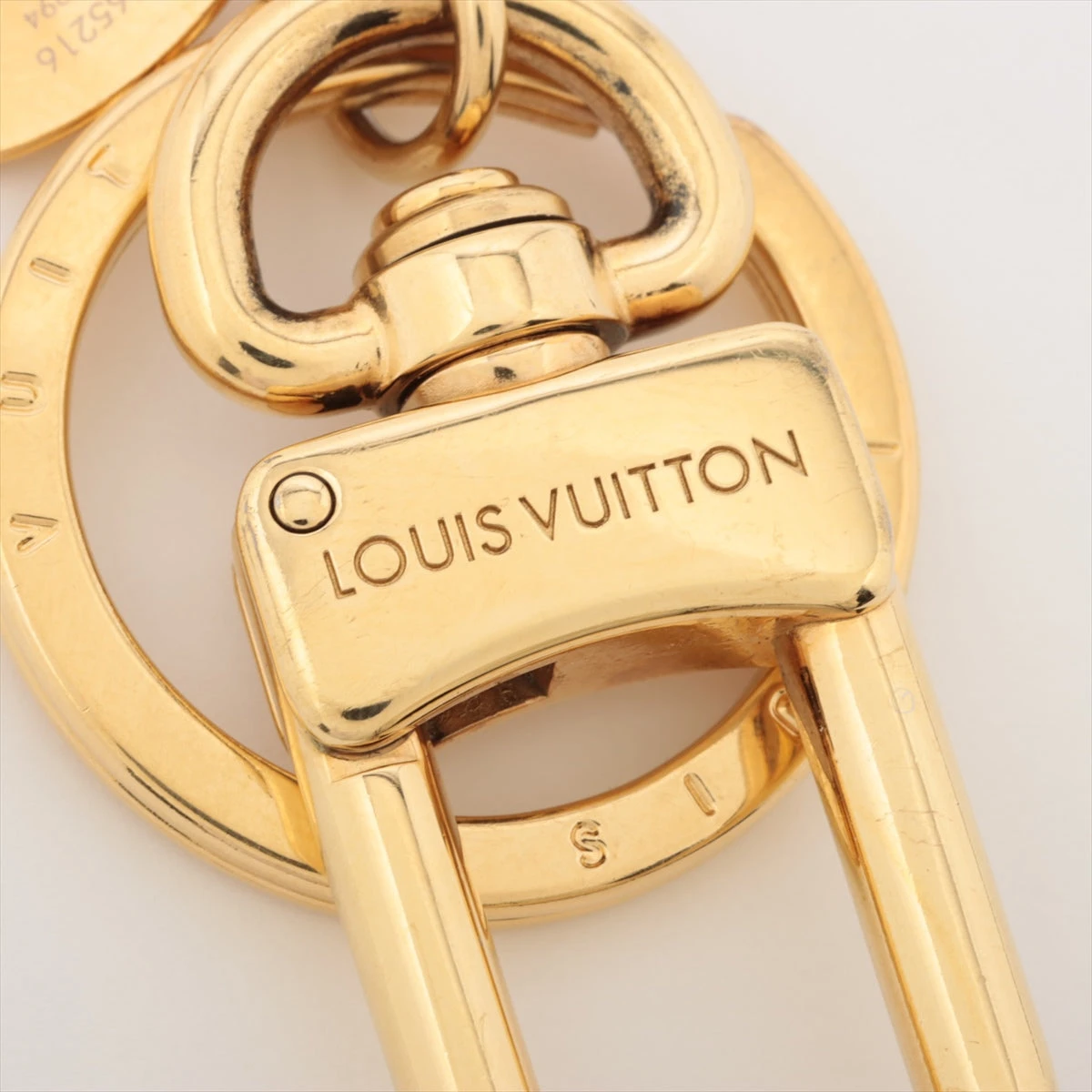 ルイヴィトン M65216 ポルトクレ LVファセット ゴールド メタル 楽天市場】ルイヴィトン LOUIS VUITTON キーホルダー ポルト