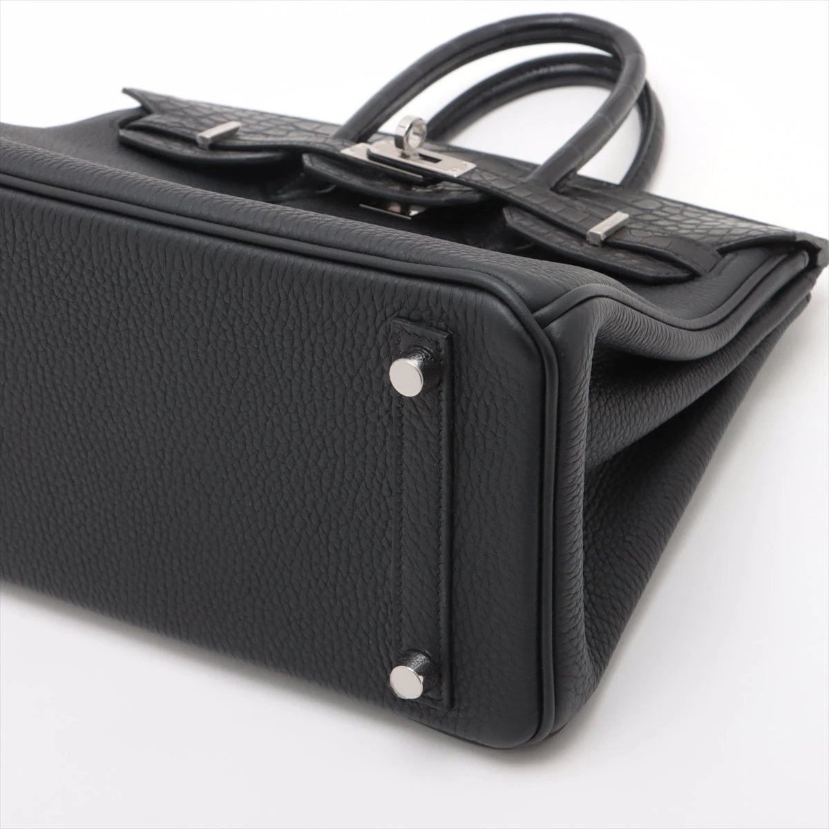 ❤お得なお品❤サーフケース ブラック シルバー金具 エルメス エルメス ベアンカードケース ブラック ボックスカーフ シルバー