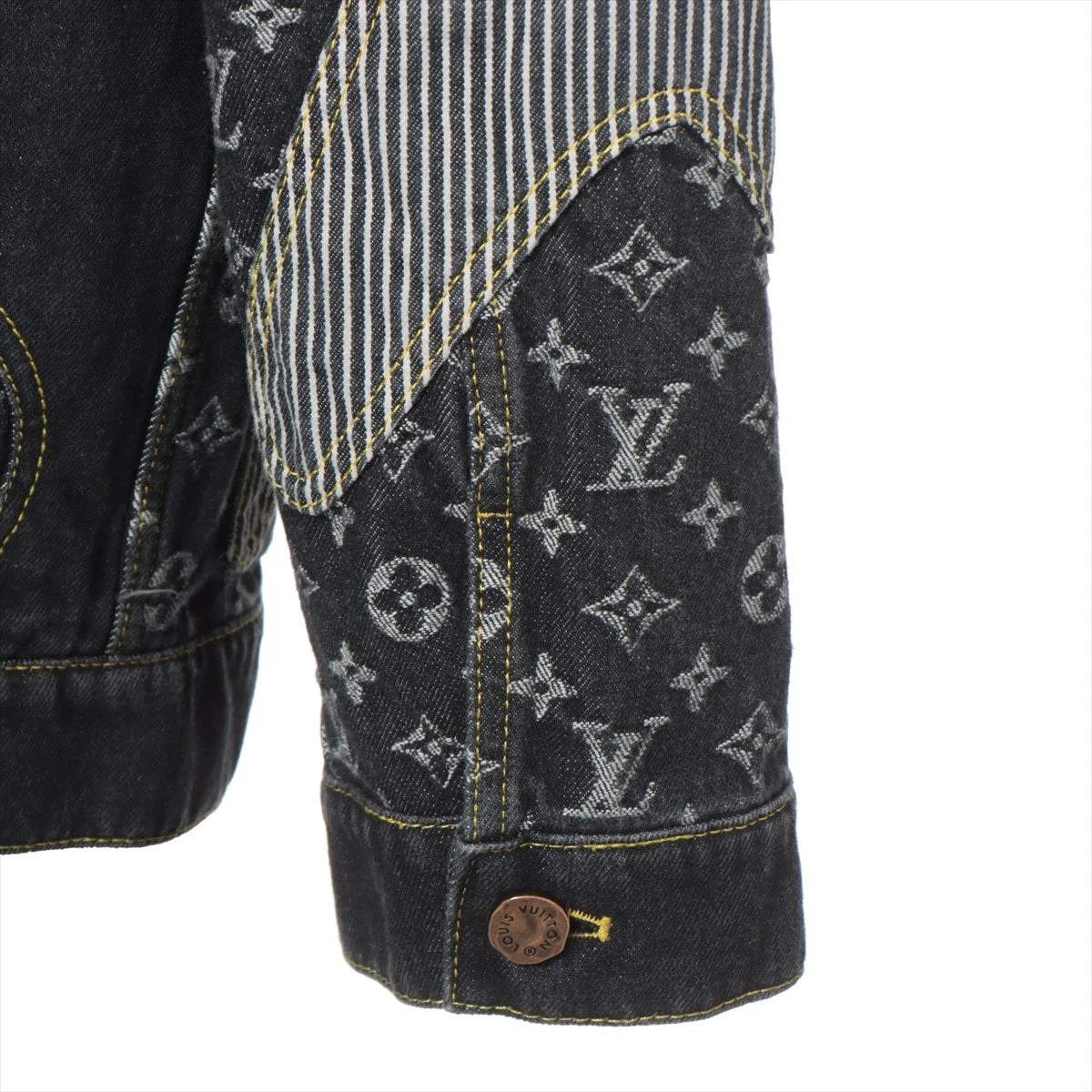 ルイヴィトン×NIGO 22SS コットン デニムジャケット 48 メンズ