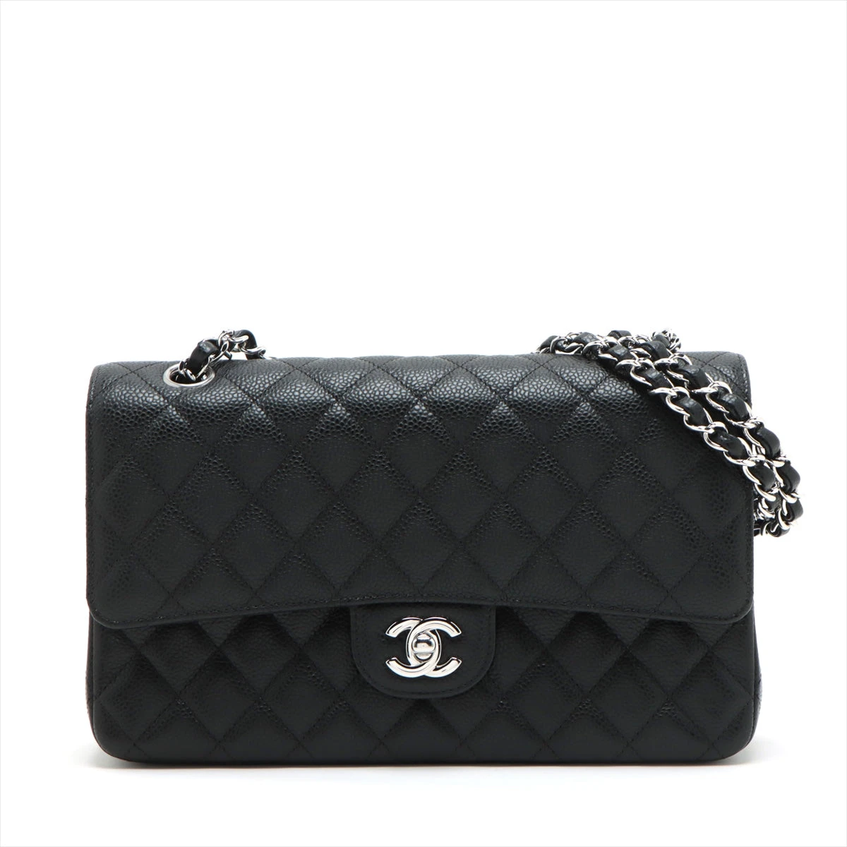 CHANEL(シャネル) キャビアスキン マトラッセ フラップ バッグ
