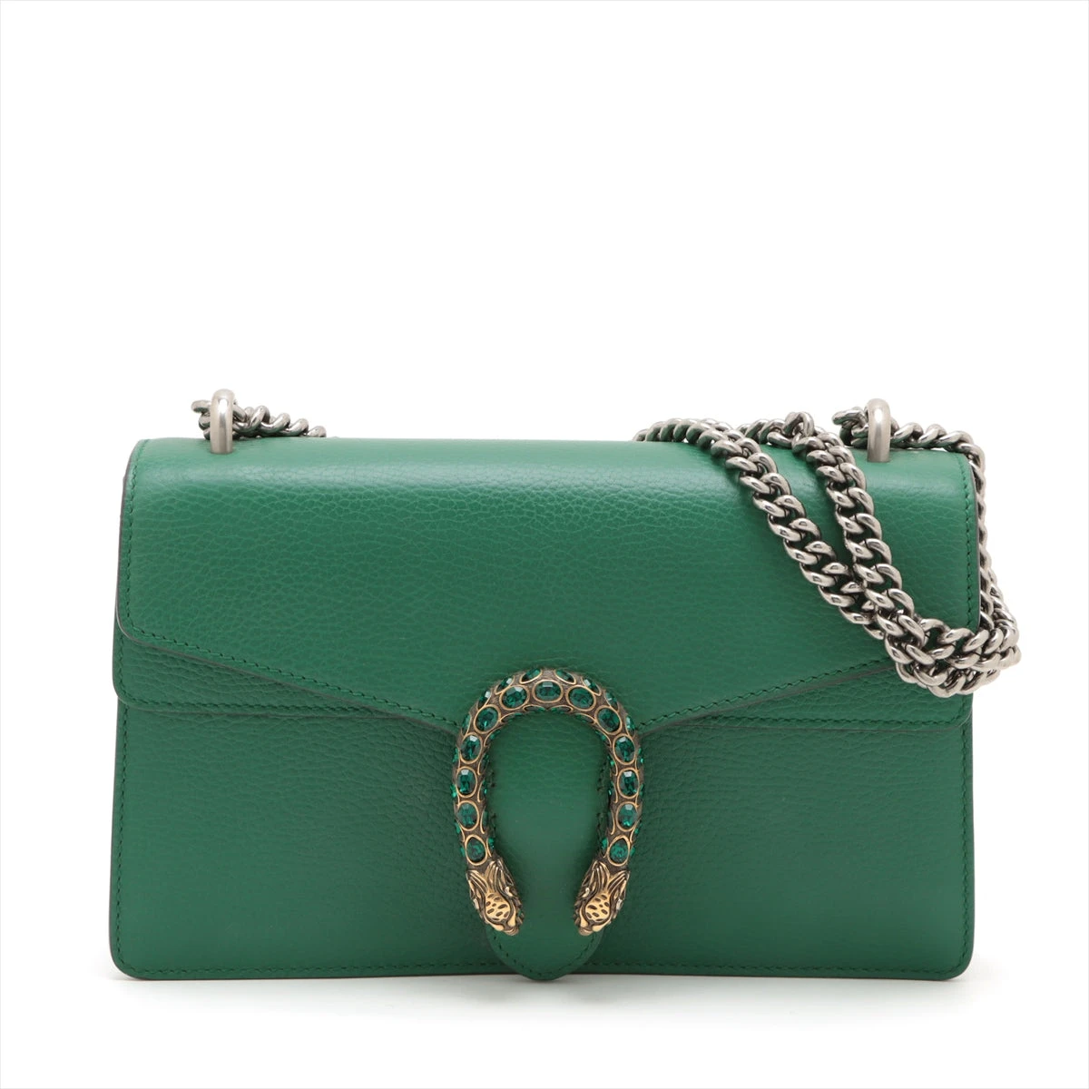 グッチ GUCCI ディオニュソス チェーン コインケース レザー グリーン f-02085-2.jpg
