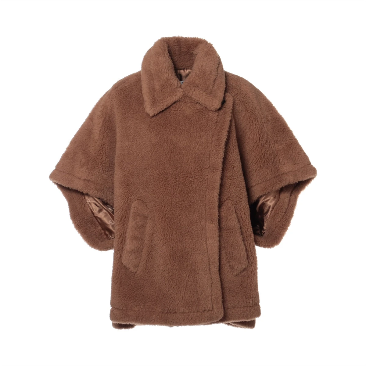 Max Mara マックスマーラ ケープ NEWMANTO ポンチョ ブラウン