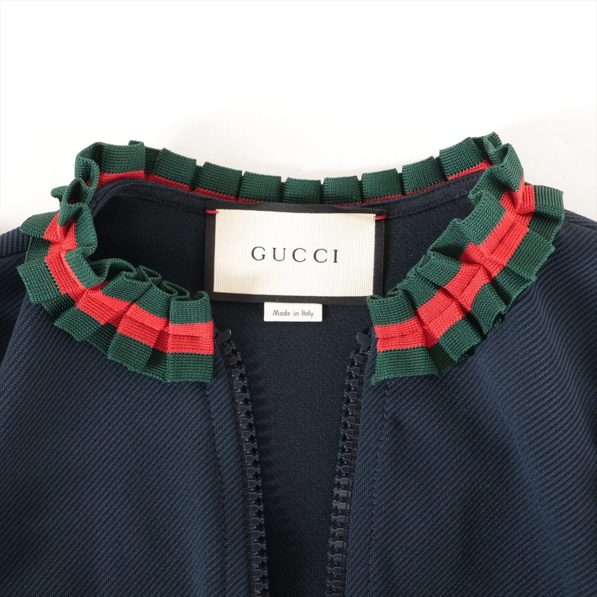 < 美品＊定価20万 > GUCCI ノースリーブ　ワンピース　シェリーライン 2131037840012.jpg