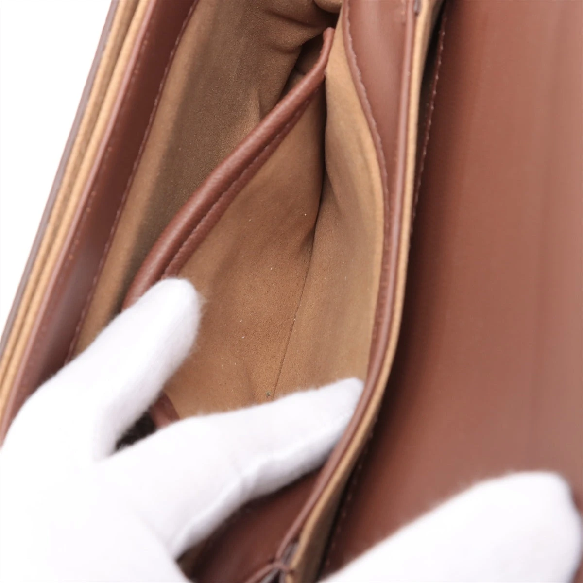 ★マックスマーラ クロコ型押し 2wayショルダーバッグ ベージュ Max Mara / マックスマーラ 2wayバッグ/牛革/クロコ型押し 14-51