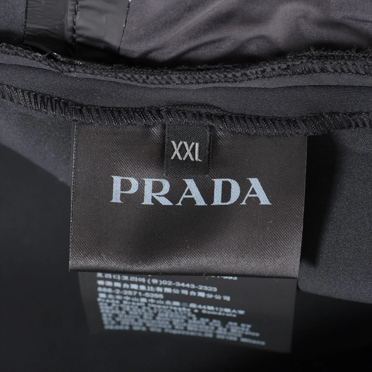 プラダスポーツ 20年 ポリエステル ジャケット XXL メンズ ブラック