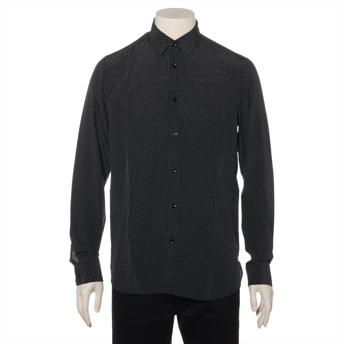 サンローラン　ブラック　ブラウス　シャツ Saint Laurent(サンローラン) ブラウス・シャツ(レディース