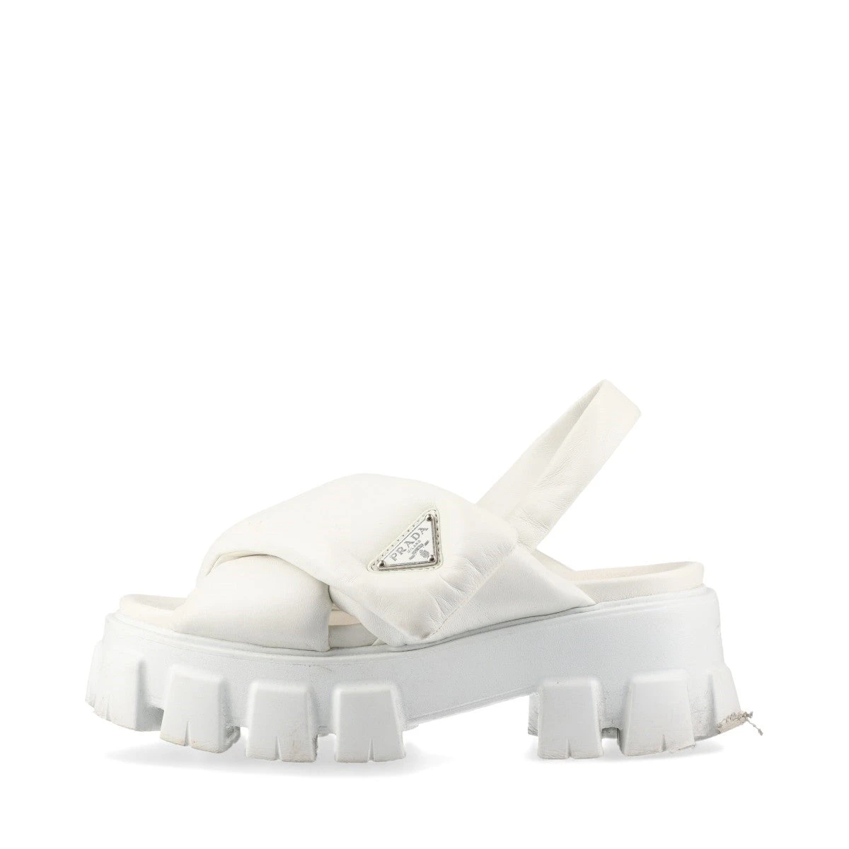 PRADA ☆ サンダル 34ハーフ(21.5cm)（PRADAのレディース シューズ検索  