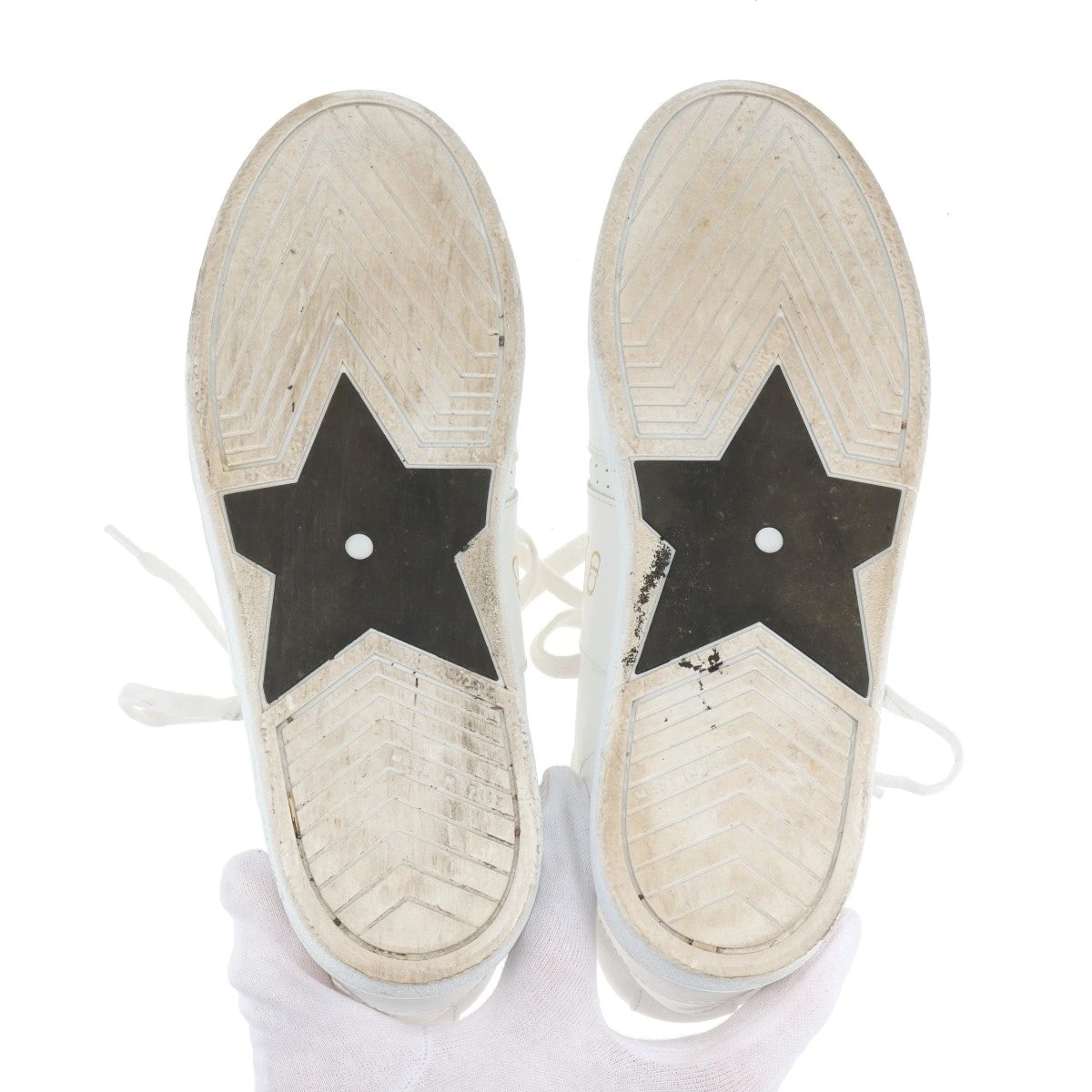 クリスチャンディオール Dior Star レザー スニーカー 37