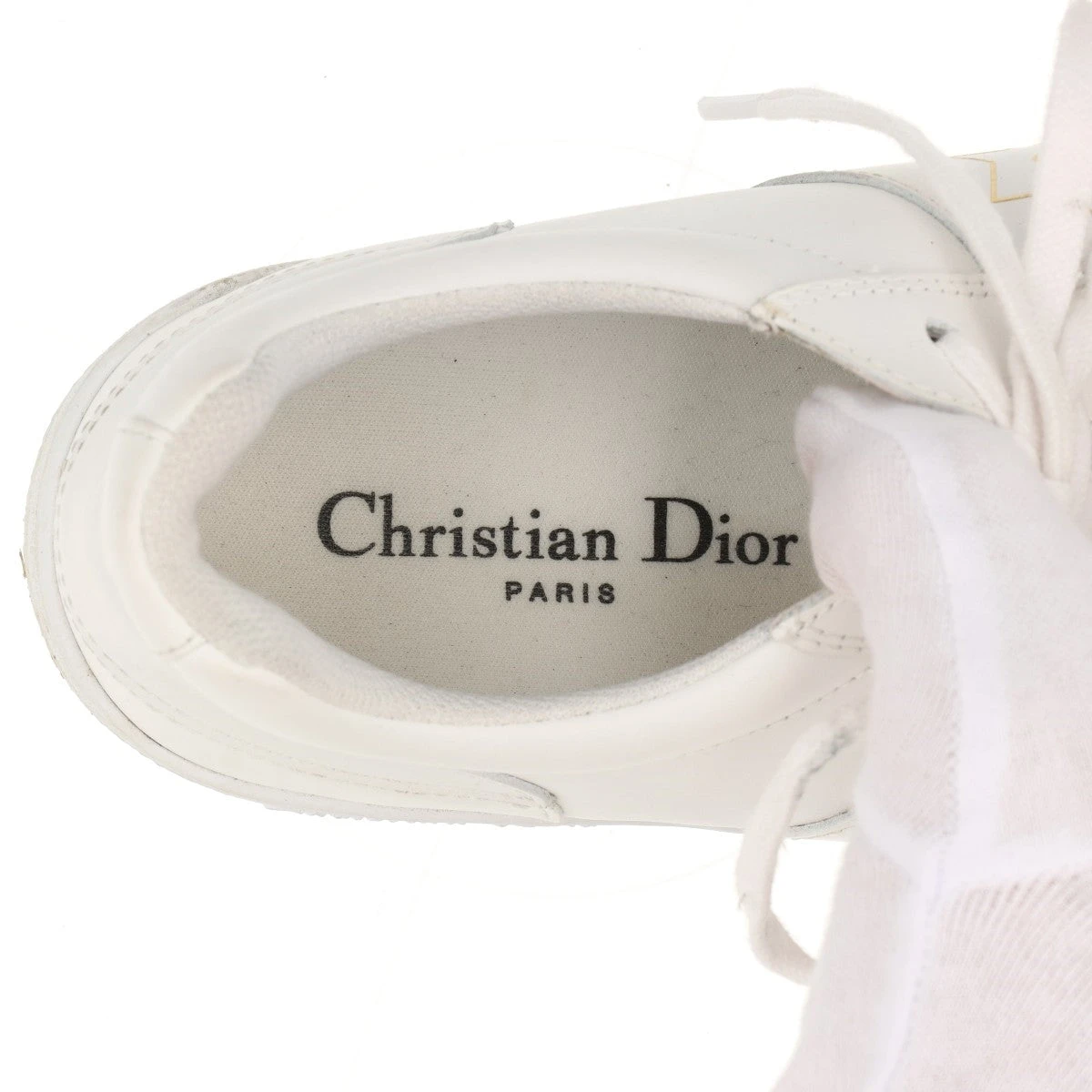 クリスチャンディオール Dior Star レザー スニーカー 37
