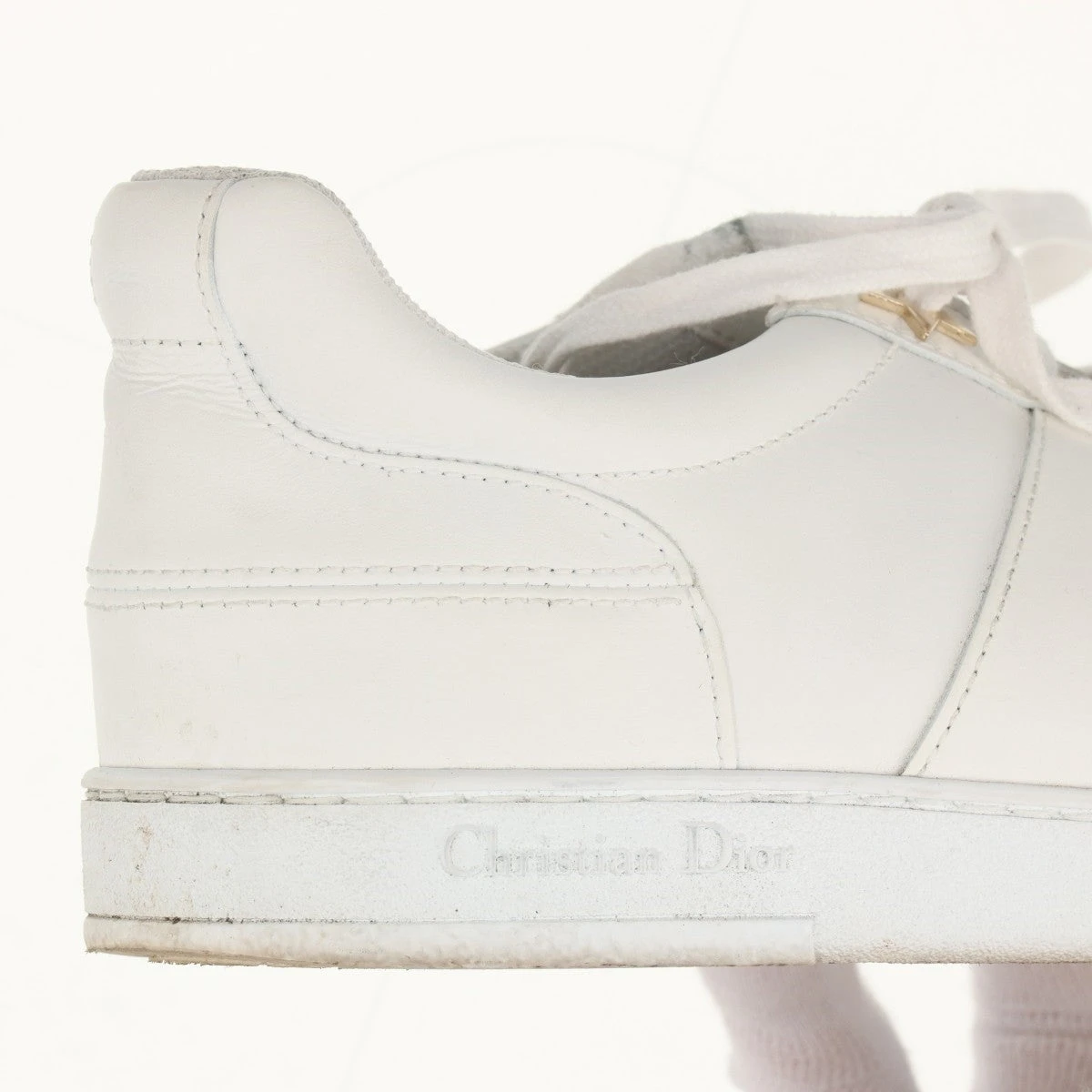 クリスチャンディオール Dior Star レザー スニーカー 37 レディース