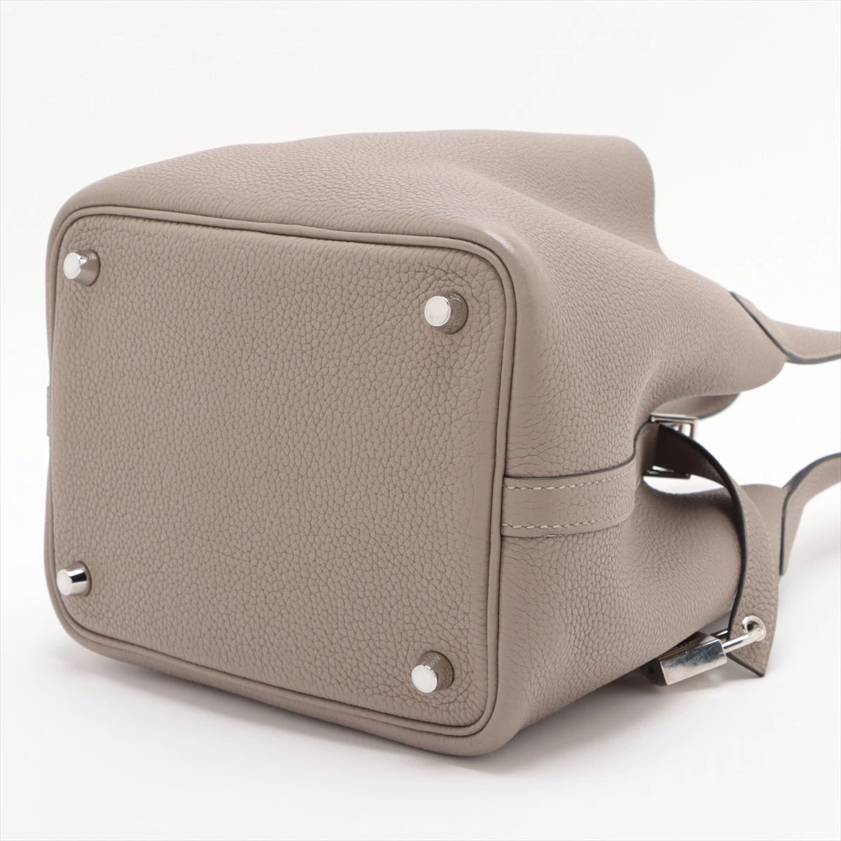 ★正規店購入 HERMES ピコタンロック PM アスファルト エルメス ピコタンロック18/PM グリメイヤー トリヨンクレマンス