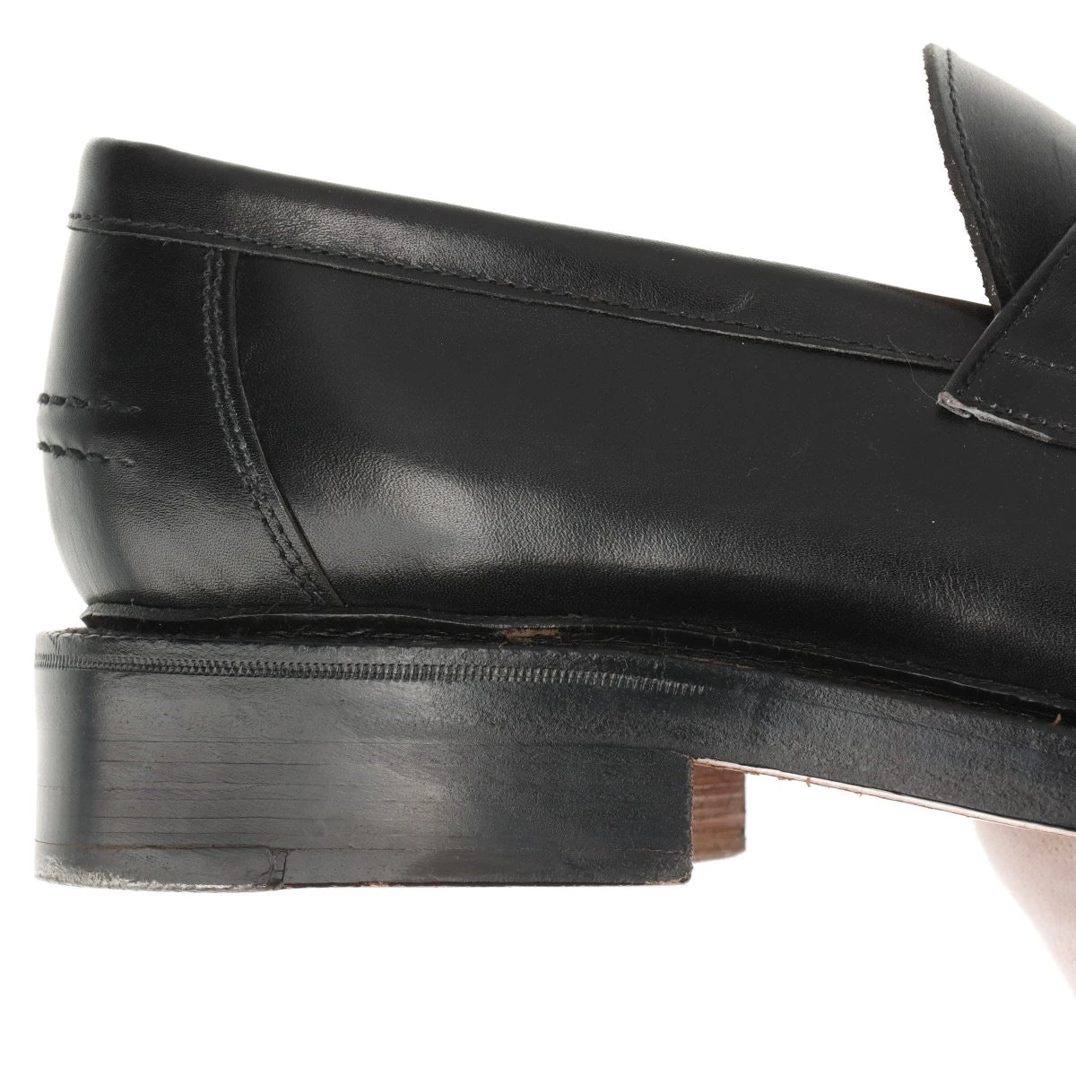 トムブラウン レザー ローファー US6 メンズ ブラック コイン