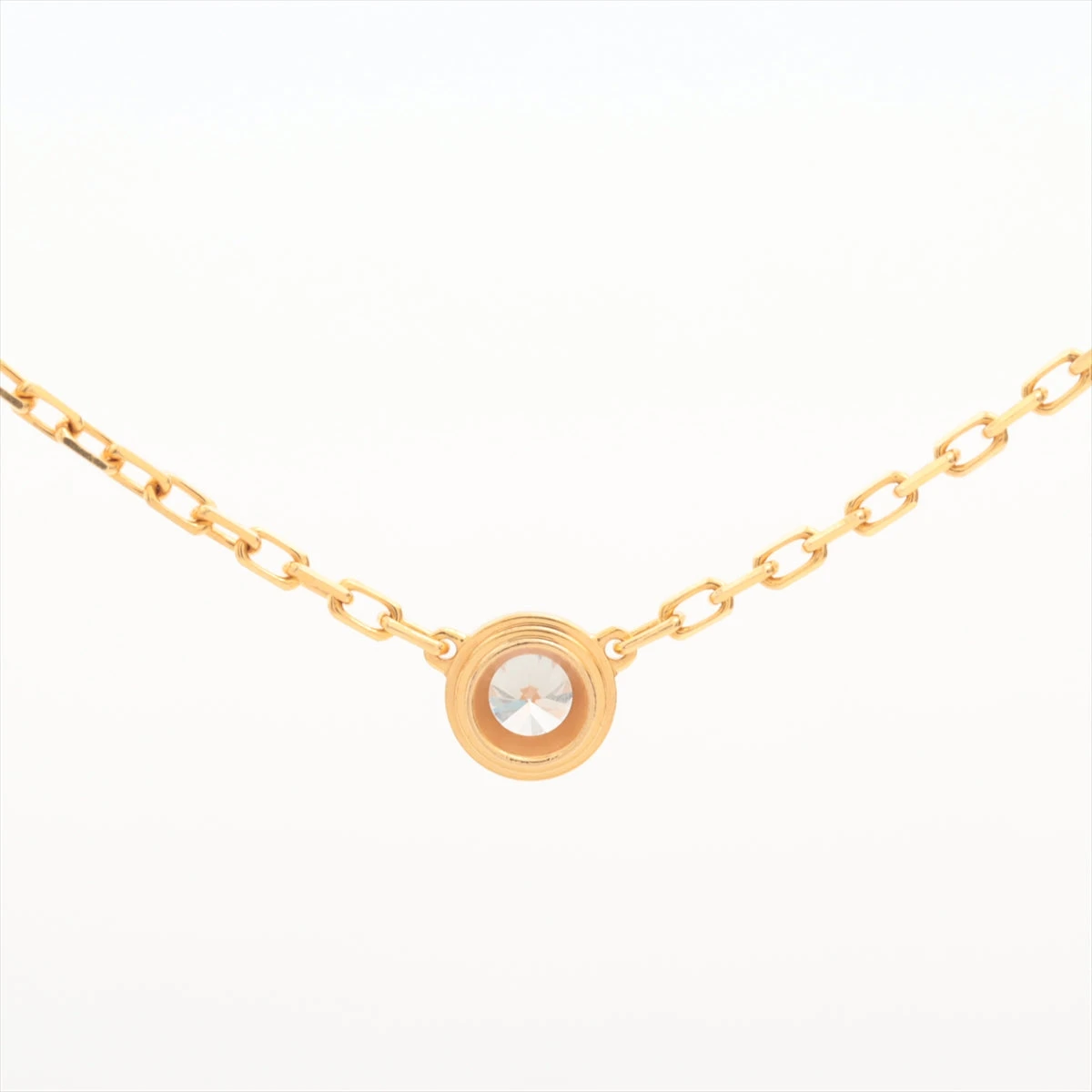 Cartier◆ダムールSM/750/総重量2.8g/ケース有/ネックレス/ゴールド/レディース//