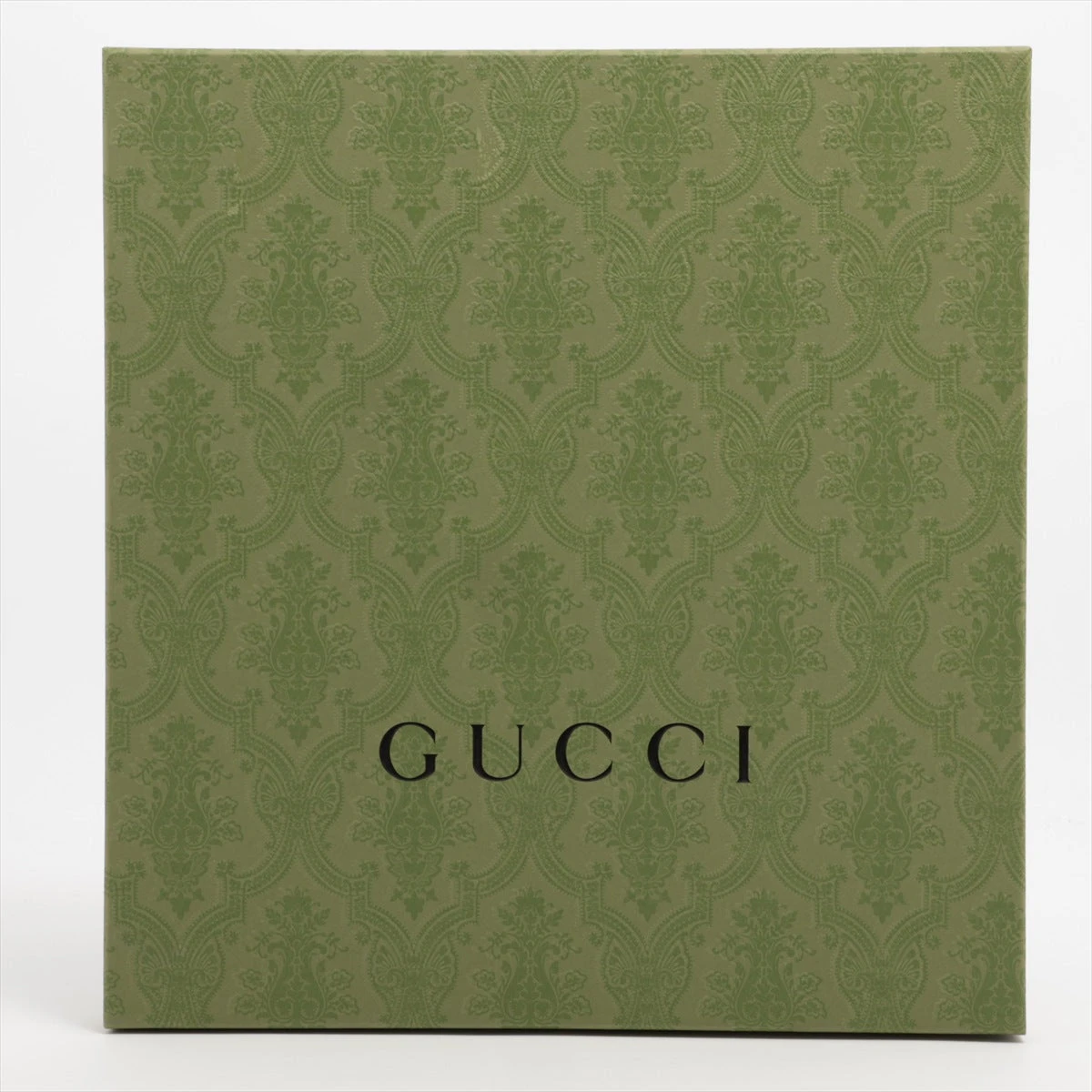 GUCCI ダークグリーン&ネイビー マフラー GGパターン GUCCI GGパターン マフラー ネイビー/グリーン