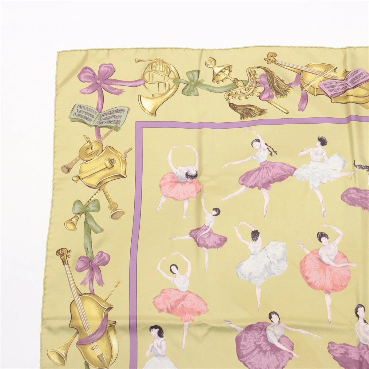 エルメス カレ90 La Danse ラダンス バレリーナ スカーフ シルク