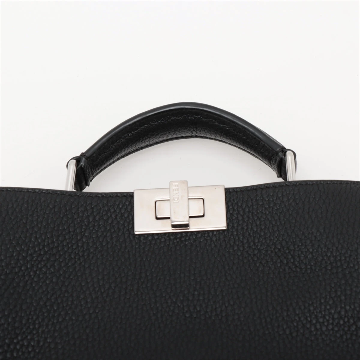 FENDI 2WAYバッグ セレリア ピーカブーアイシーユー ハンドバッグ 黒 21新作 フェンディ ピーカブー アイシーユー セレリア バッグ