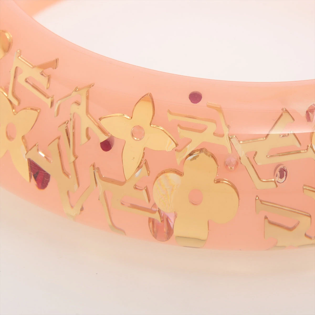 ヴィトン M65607 ブラスレ アンクルージョン バングル レジン