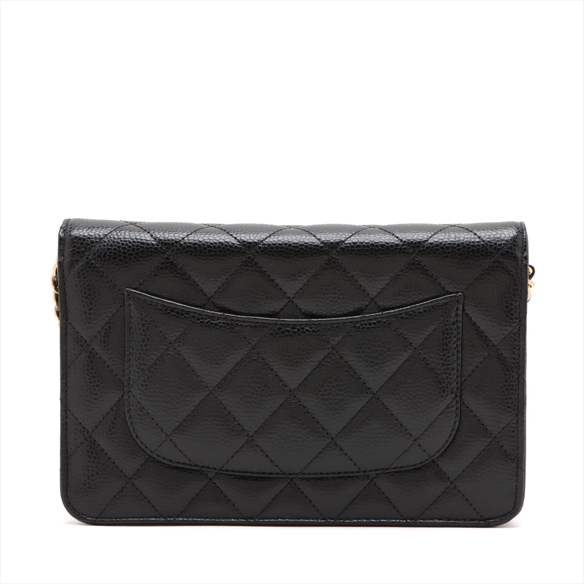 シャネル チェーンウォレット AP0250 ブラック ゴールド金具 マトラッセ シャネル クラシック チェーンウォレット AP0250