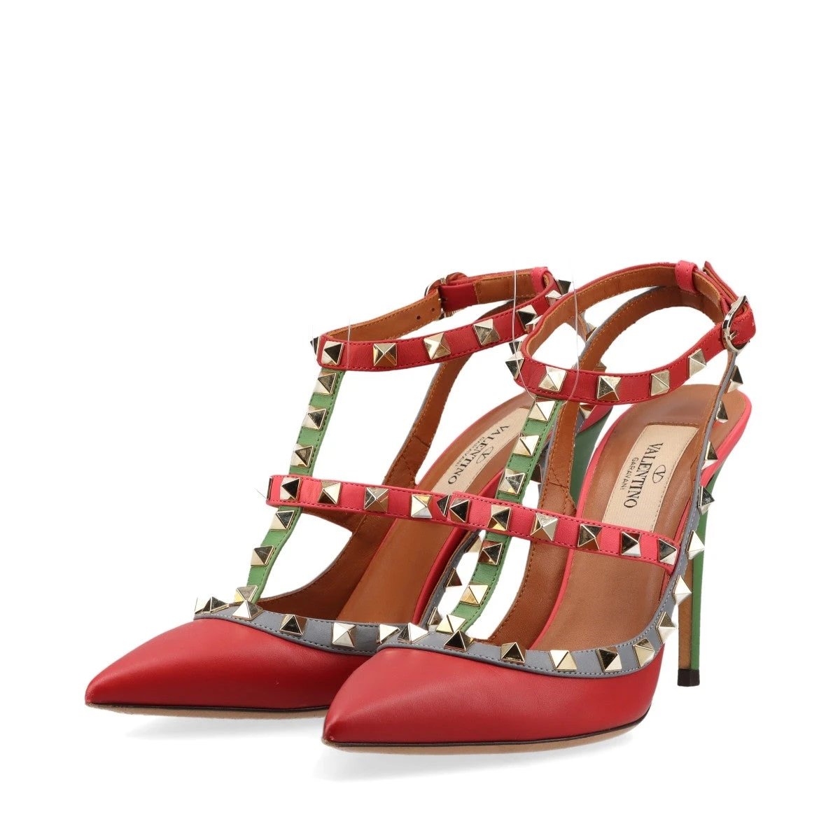 美品　バレンティノ スタッズ パンプス　レア　カラフル 楽天市場】valentino ロックスタッズ（パンプス｜レディース靴