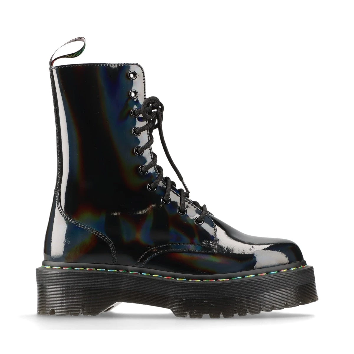 ドクターマーチン JADON HI パテントレザー ショートブーツ UK8 メンズ