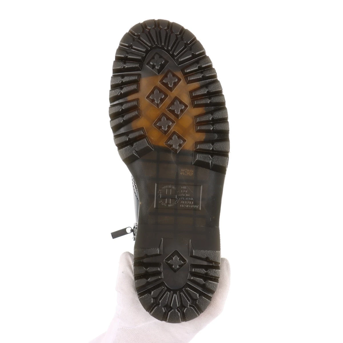 ドクターマーチン　UK9 28cm パテントレザー　サイドジップ ドクターマーチン JADON HI パテントレザー ショートブーツ UK8