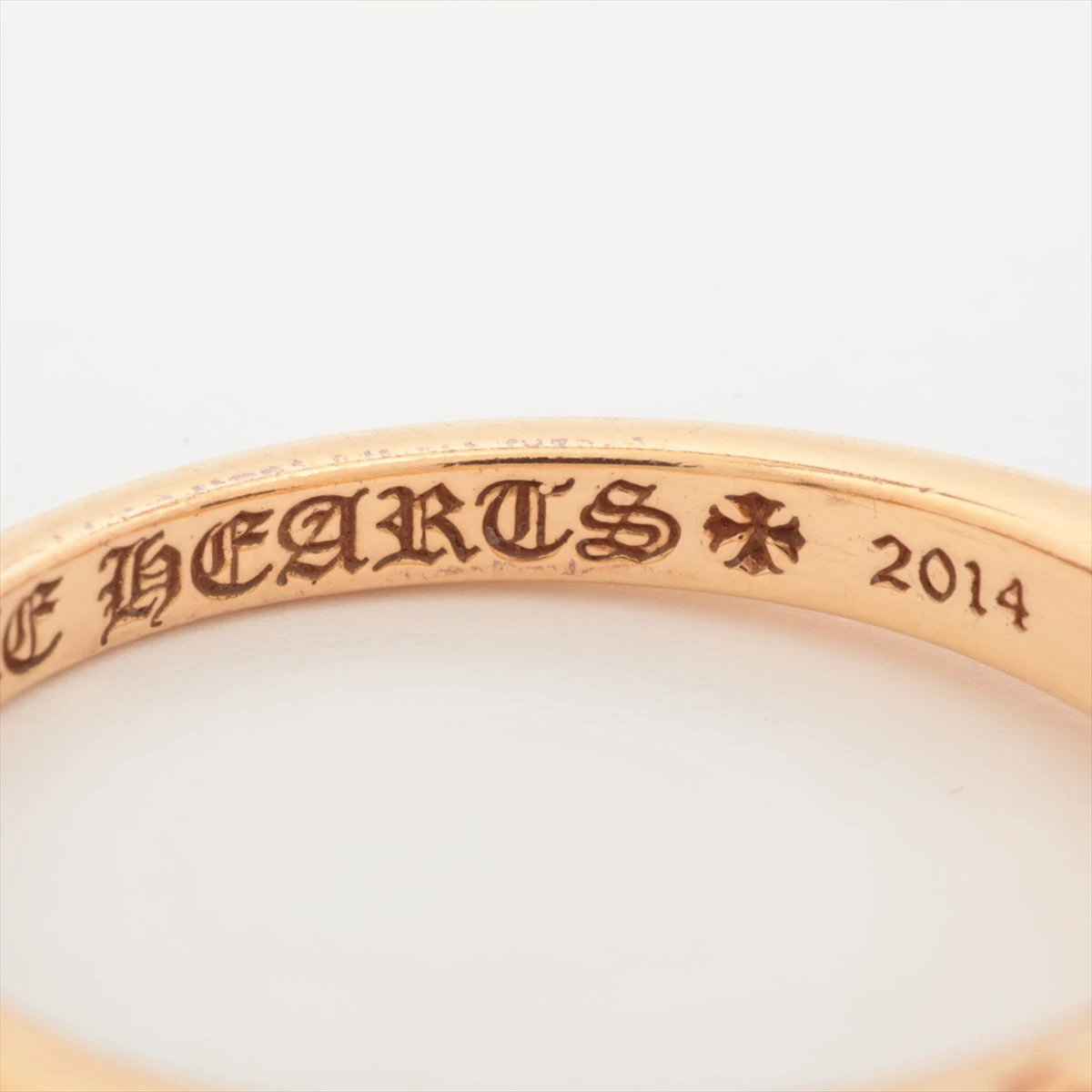 クロムハーツ ベイビークラシック フローラルクロス リング 22k 10.3g