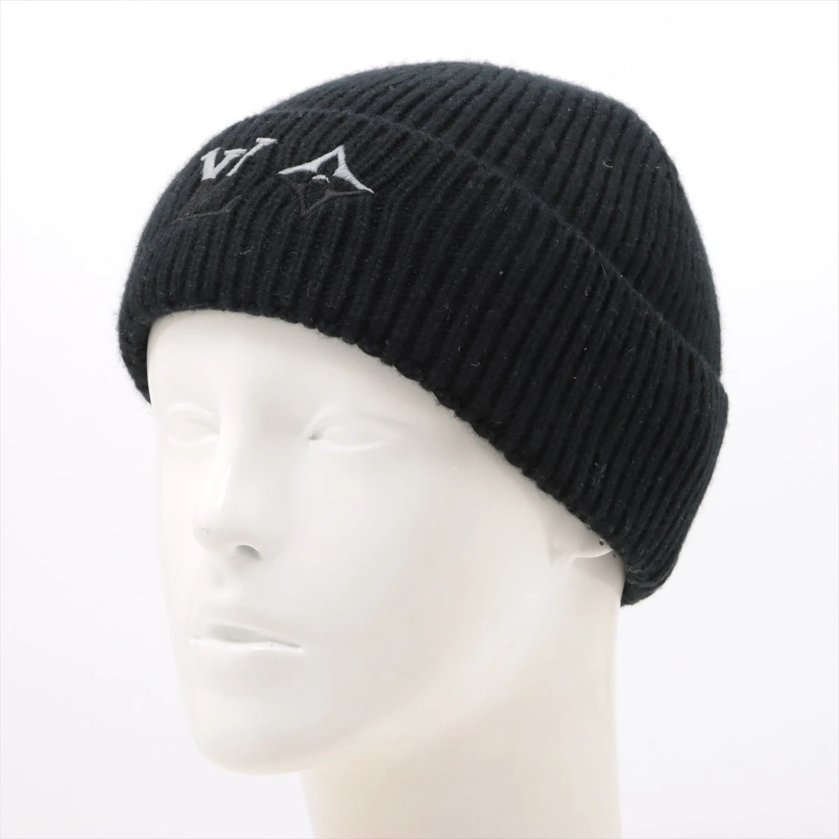 未使用　ルイヴィトン　デュアル カシミア　ビーニー キャップ M79081 ルイヴィトン ビーニー・LVデュアル M79081【Bランク】【中古