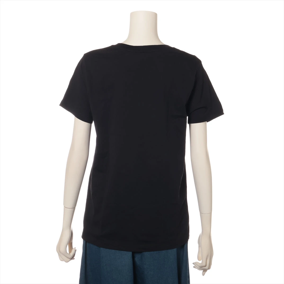 セリーヌ エディ期 コットン Tシャツ L レディース ブラック 2X351501F