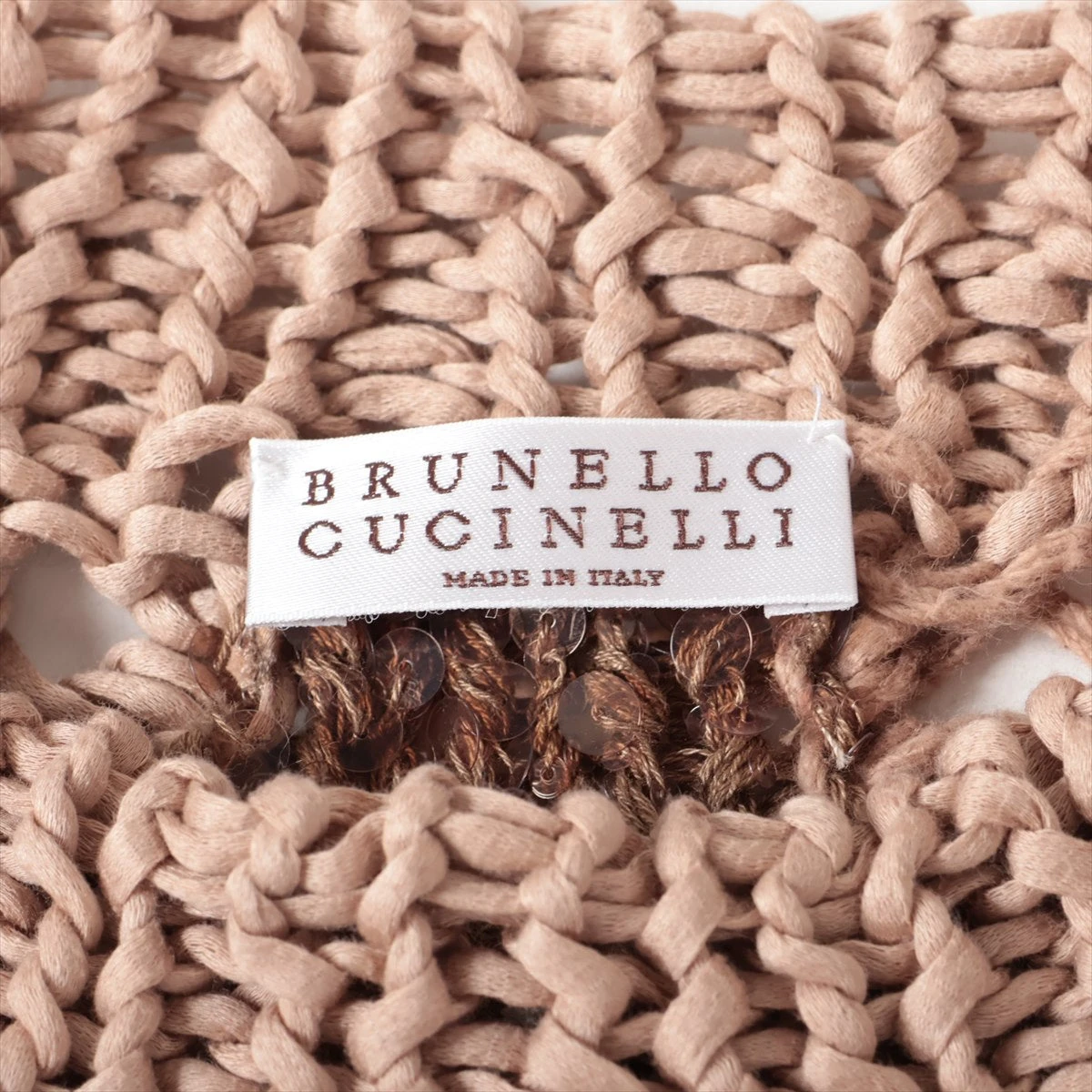 ブルネロクチネリ コットン ニット S レディース ブラウン