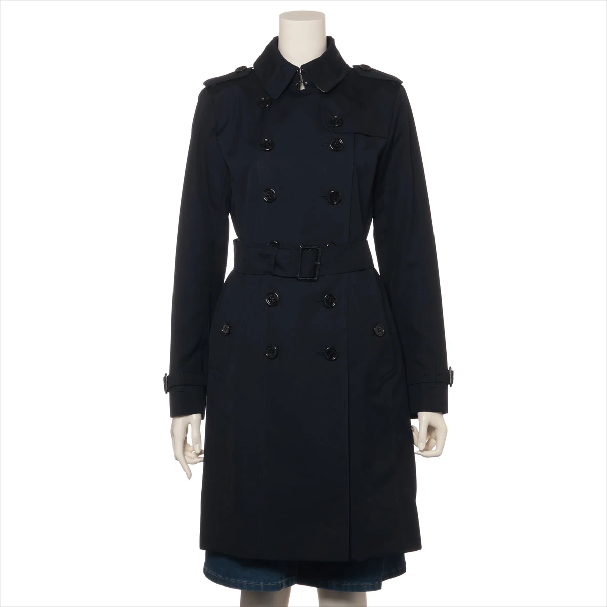 バーバリーロンドントレンチコート38ネイビー 三越伊勢丹 | burberry/バーバリー通販 | ロング ケンジントン