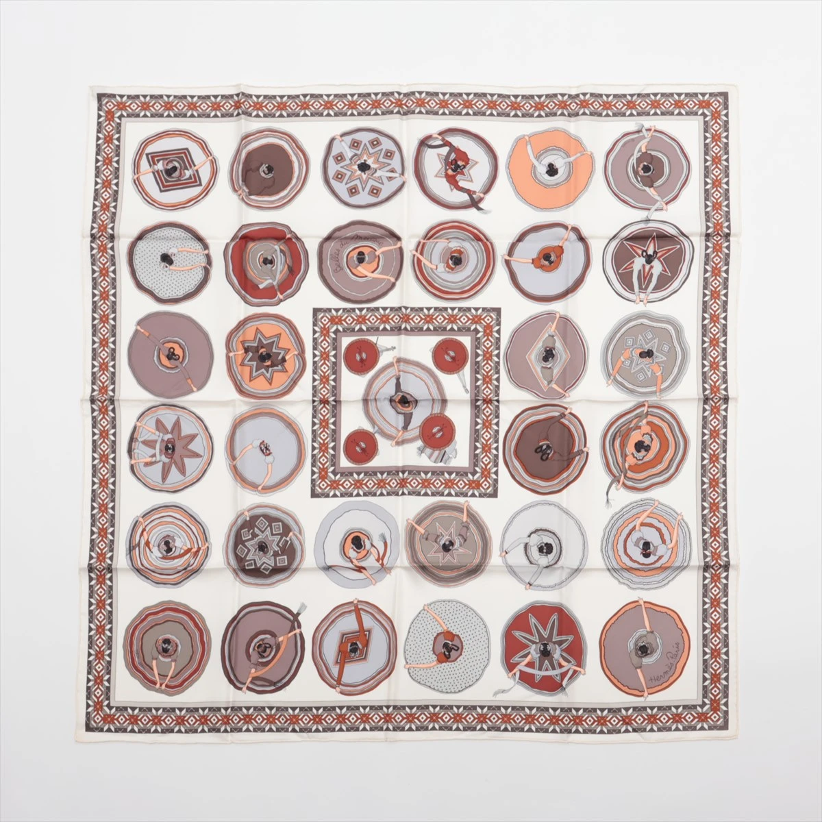 HERMES エルメス カレ90 スカーフ BELLES DU MEXIQUE 2889900000051057-1w.jpg