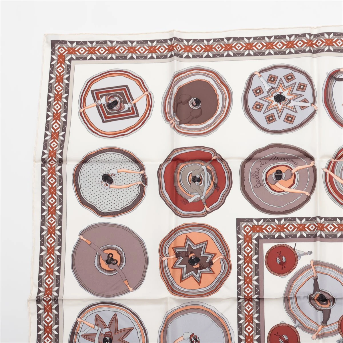 ⭐️良品⭐️エルメス スカーフ カレ90 ”mexique メキシコ“ エルメス カレ90 BELLES DU MEXIQUE 美しいメキシコ スカーフ