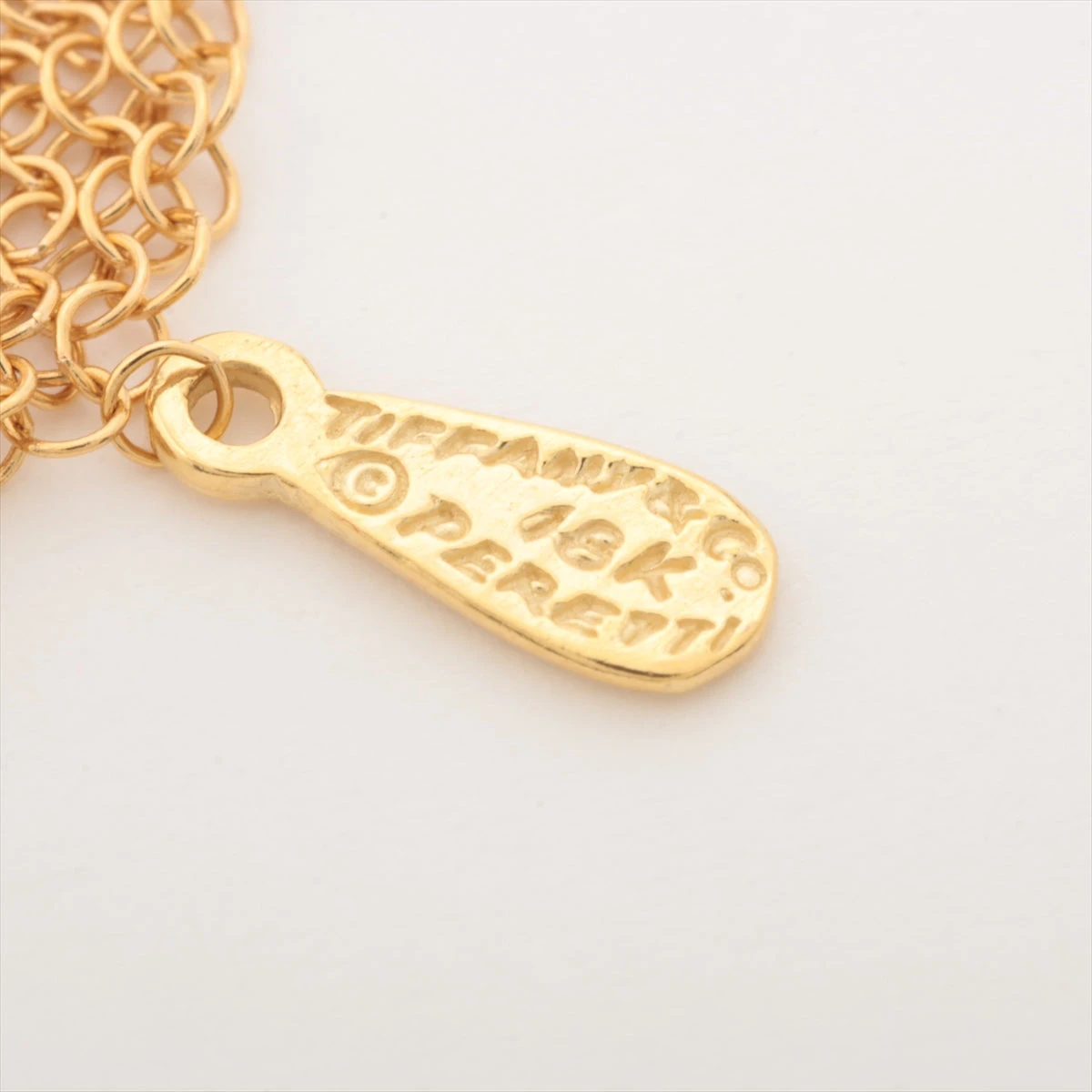 ティファニー メッシュ ネックレス 18K(YG) 9.5g A3288960|中古 ティファニー メッシュ ネックレス 18K(YG) 9.5g A3288960|中古