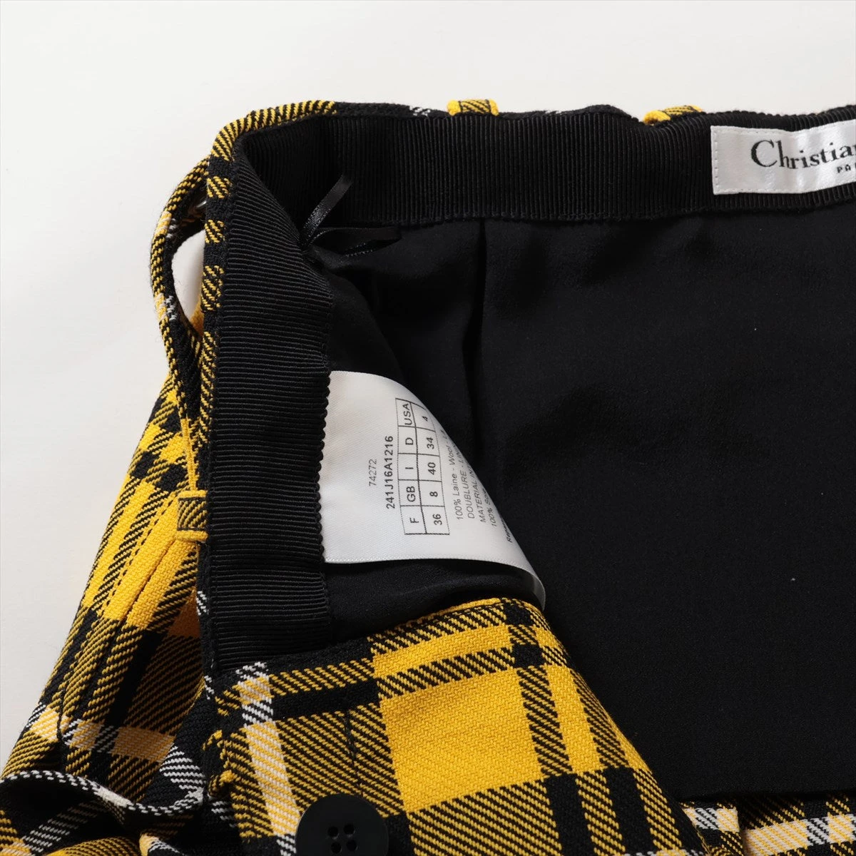 Christian Dior クリスチャンディオール 221J36A1162 オレンジ